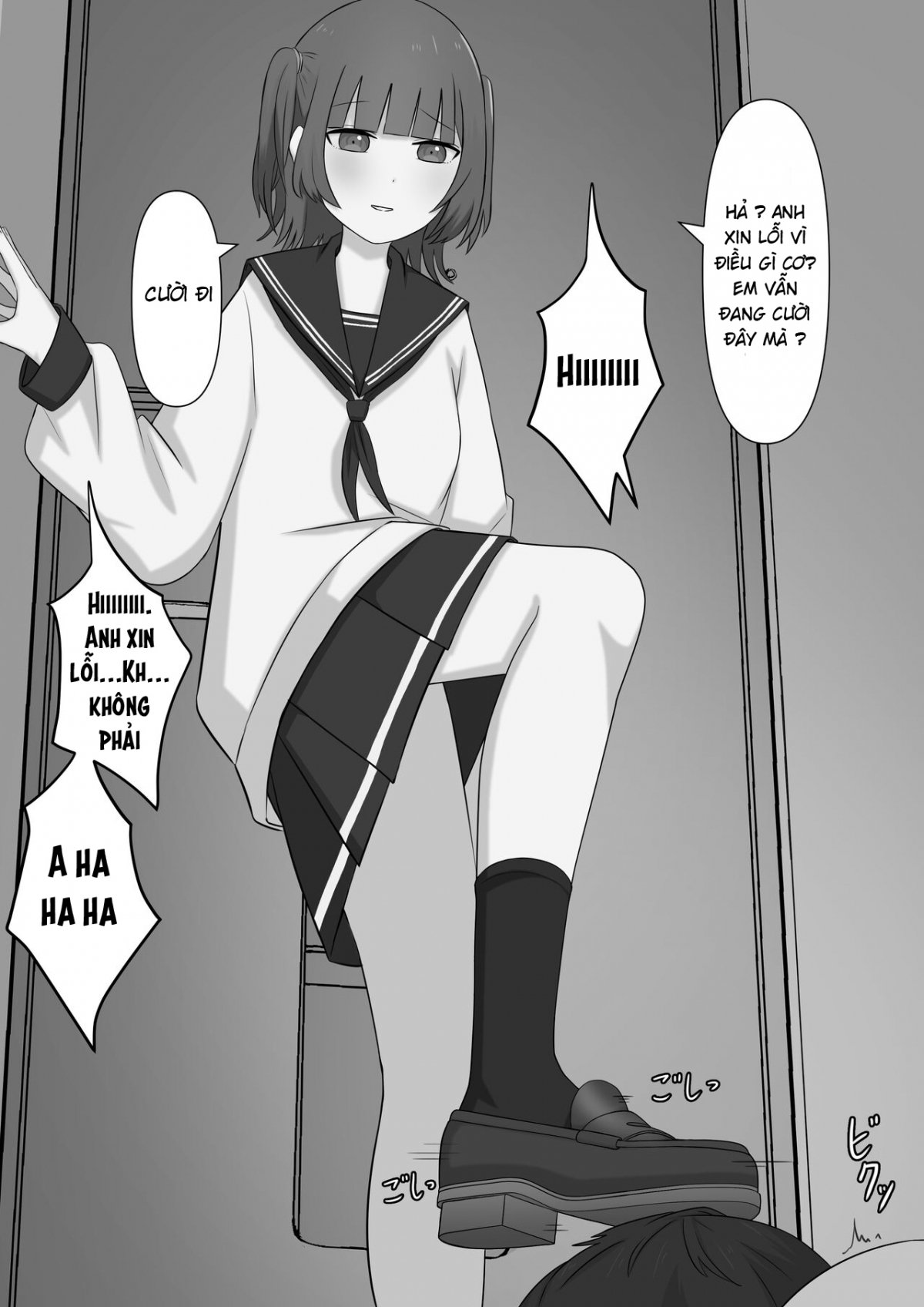 Đọc truyện hentai Bouryoku Otoko ga Dorei ni Ochiru made - Oneshot