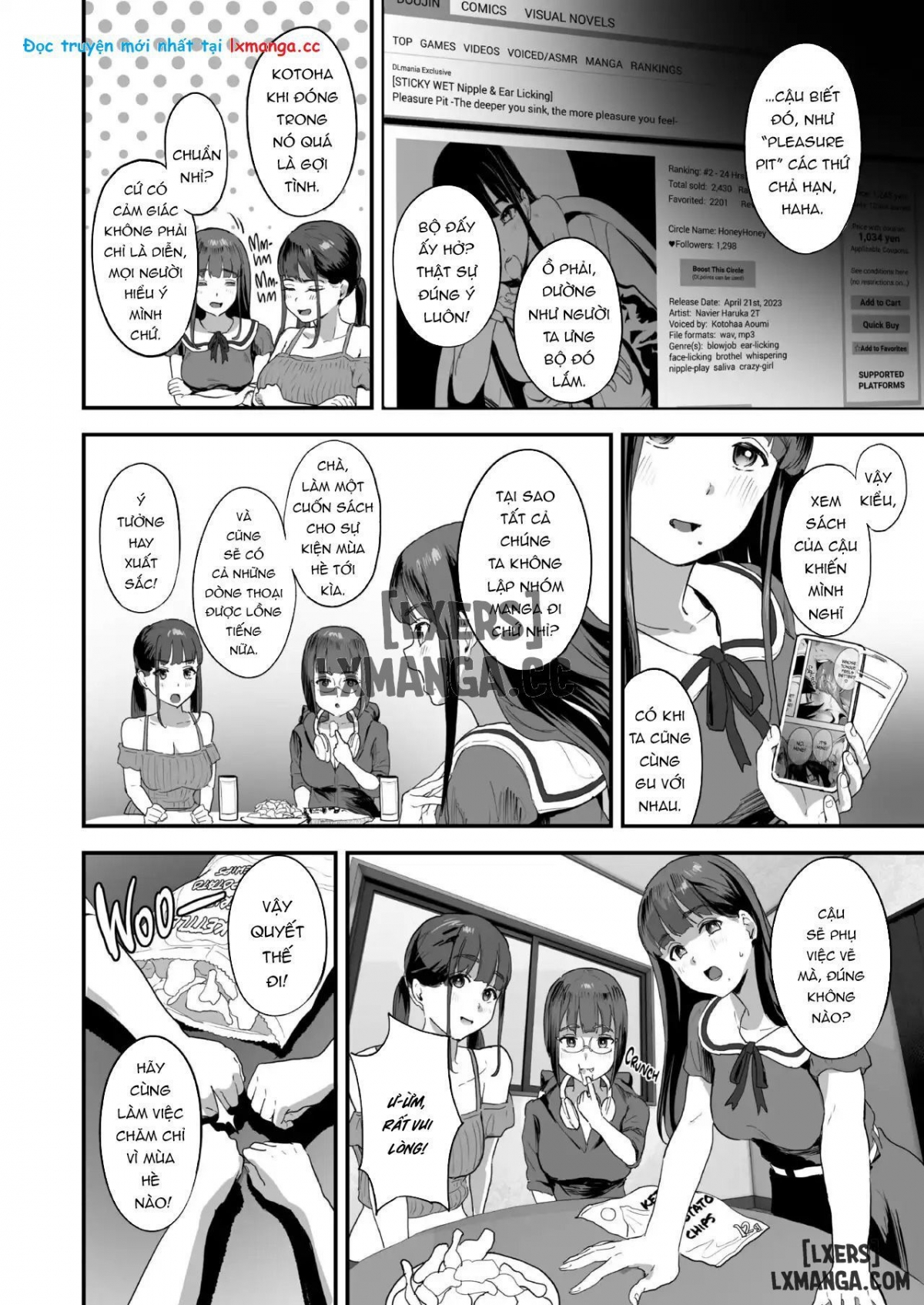 Đọc truyện hentai Real Life Doujin Experience Oneshot