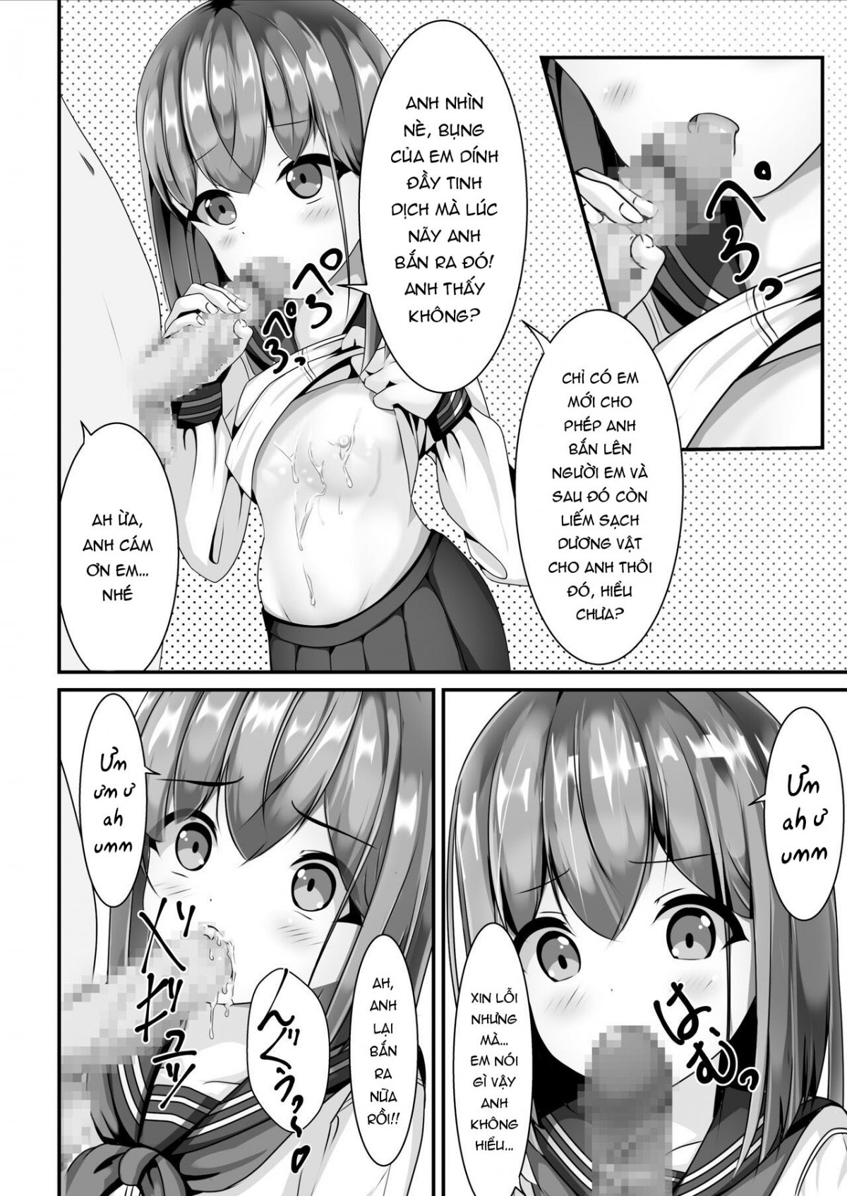Đọc truyện hentai Cô ấy có thể xuất tinh ra khắp bộ đồng phục của mình - Oneshot