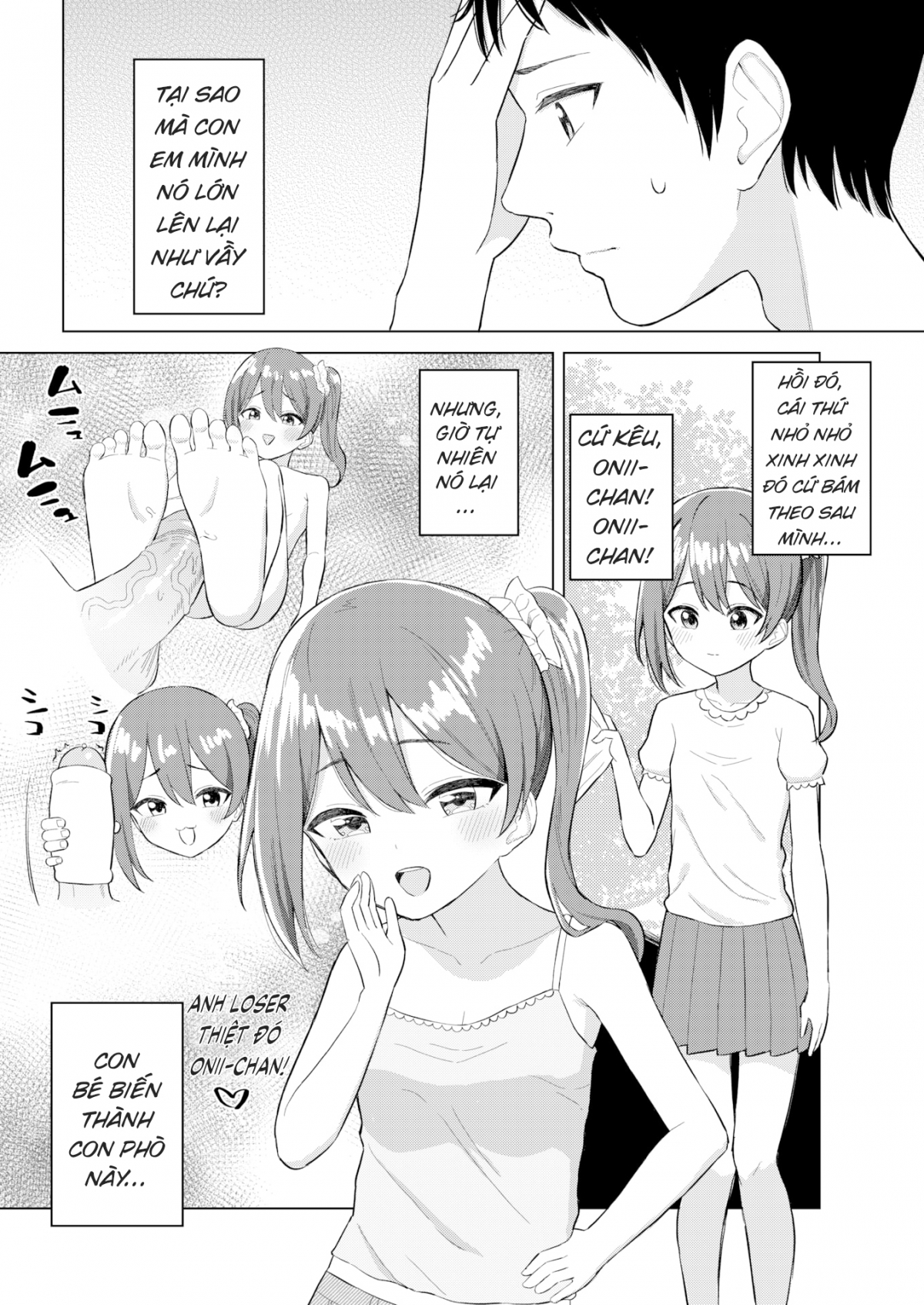 Đọc truyện hentai Em Gái Tôi Là Một Con Phò Non - Oneshot