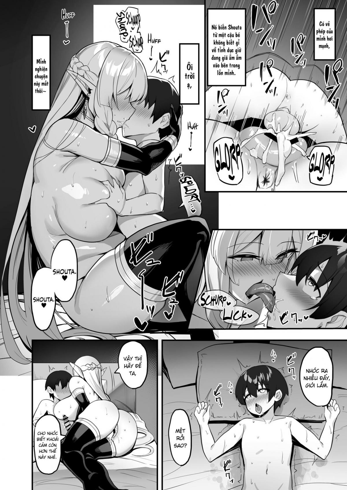 Đọc truyện hentai Truyện về nàng ELF nội trợ - Oneshot