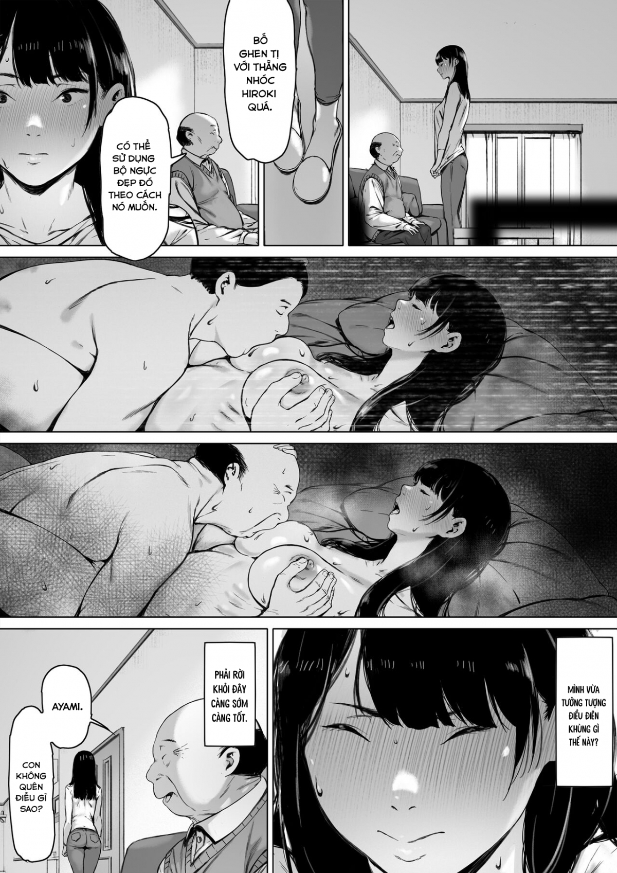 Đọc truyện hentai Ánh nhìn của bố chồng - Phần 1 - Chap 1