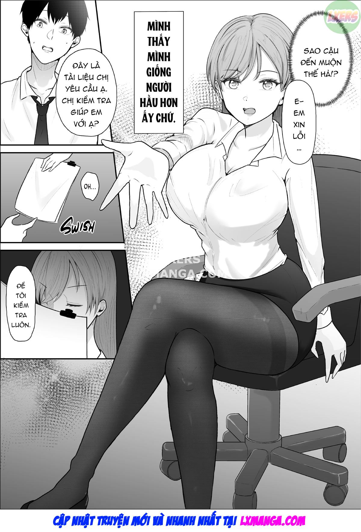 Đọc truyện hentai Tôi trở thành thú cưng của bà sếp nghiêm khắc - Oneshot