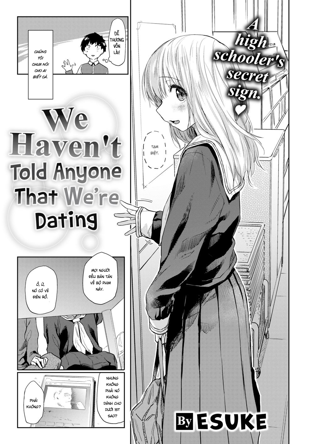 Đọc truyện hentai Không Ai Biết Chúng Tôi Đang Hẹn Hò - Oneshot