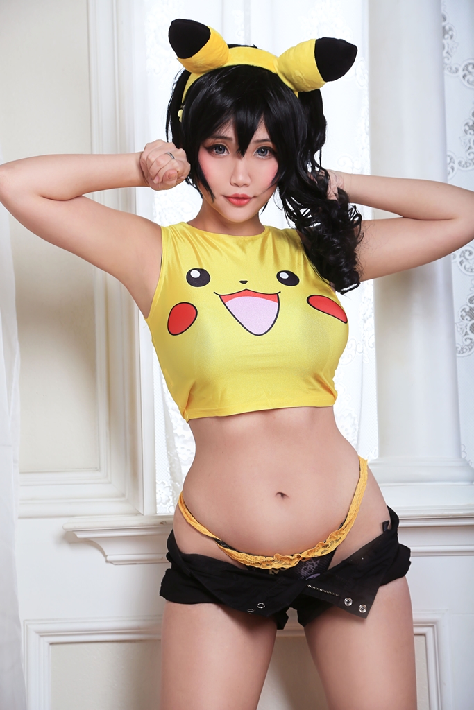 Đọc truyện hentai Tuyển tập Albums siêu phẩm Cosplay - Chap 675 - Hana Bunny – Pikachu