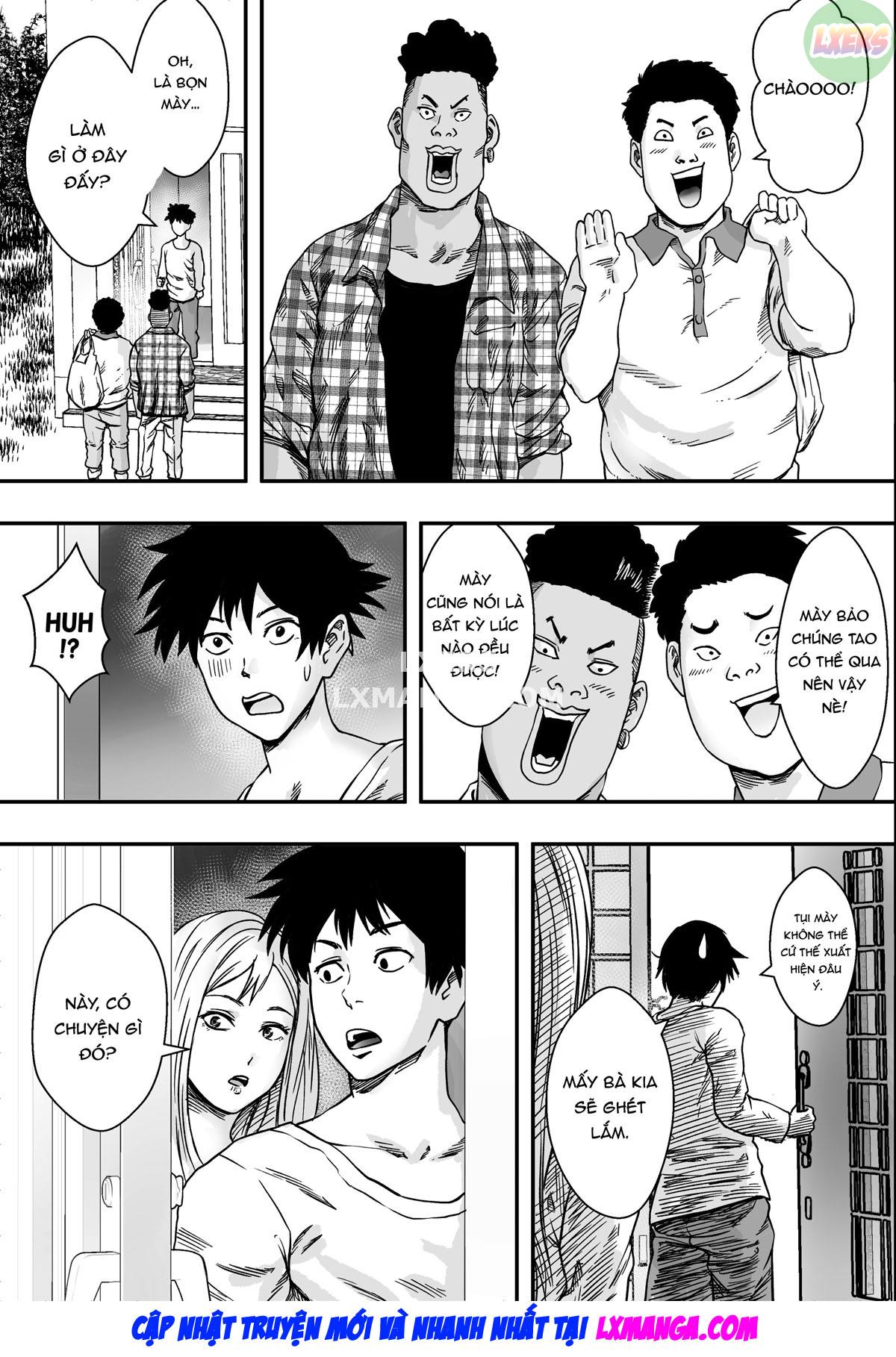 Đọc truyện hentai San Shimai Harem Zen Netorare Oneshot