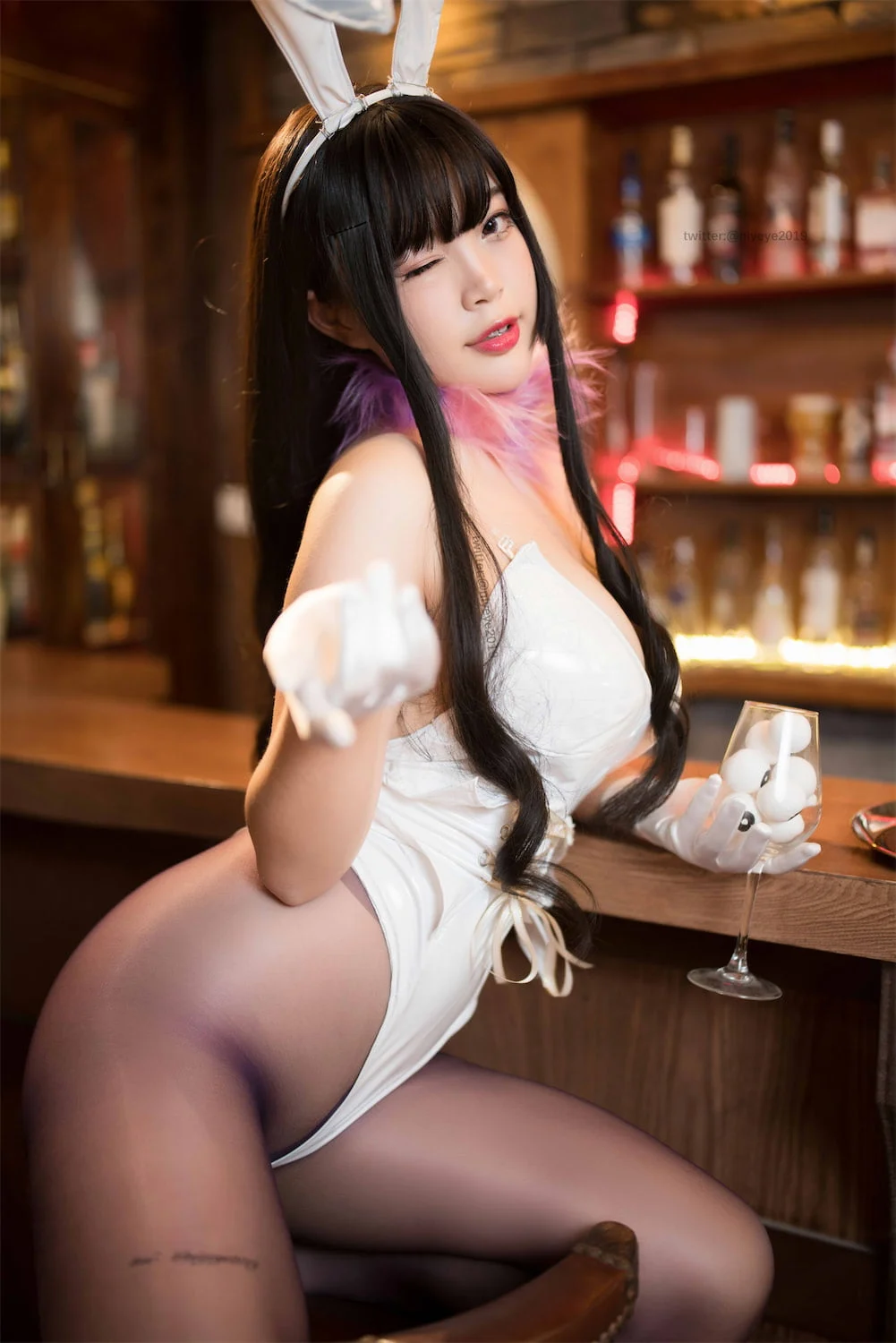Đọc truyện hentai Tuyển tập Albums siêu phẩm Cosplay - Chap 667 - Bai Yeye - Devil Sister Bunny Girl