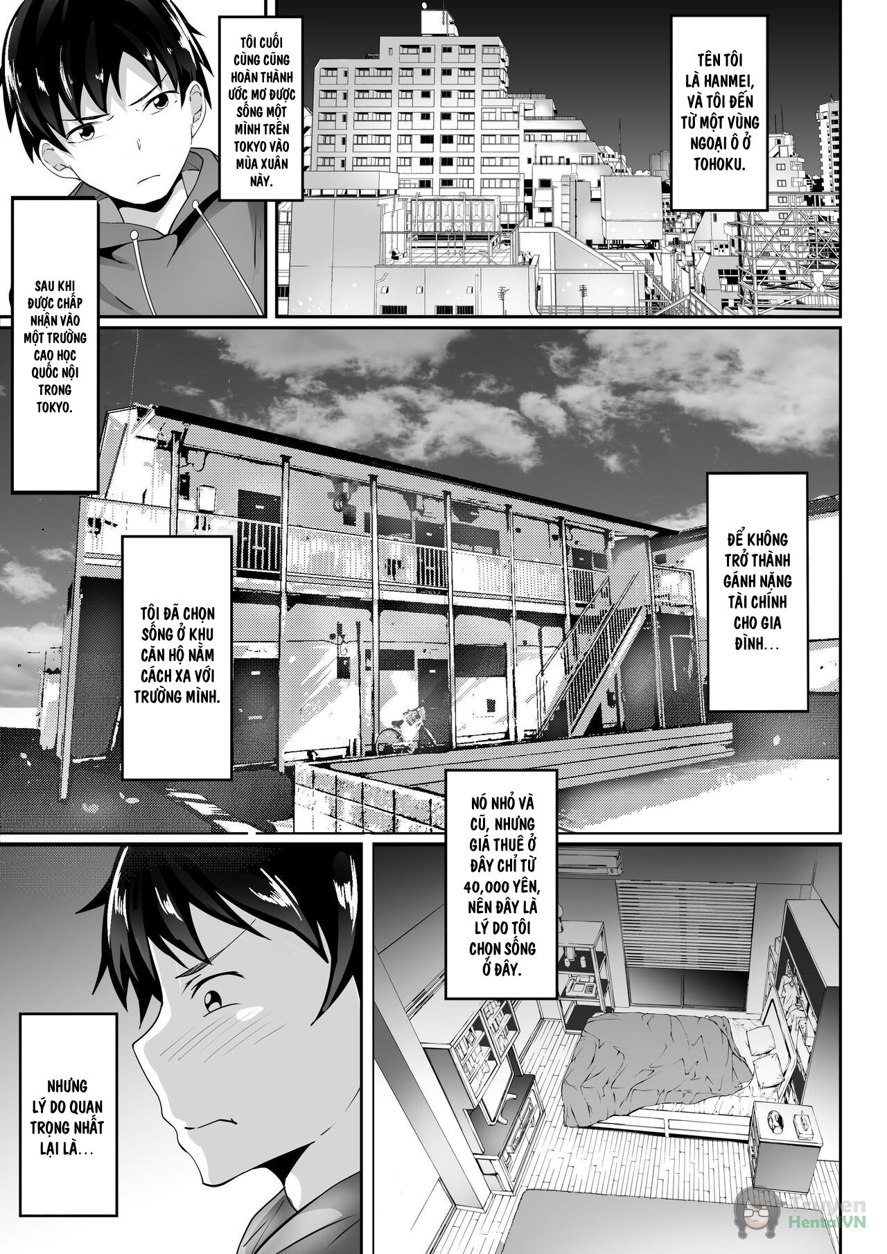 Đọc truyện hentai Cuộc sống tình dục ở thủ đô - chap 1
