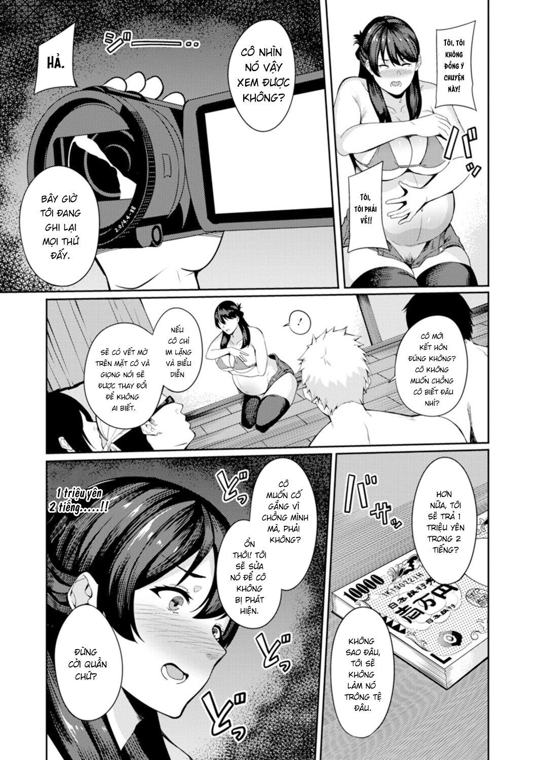 Đọc truyện hentai Kairaku Bitch-ka Ninpu -AV ni Otosarete(ANGEL Club 2021-03) Chap 1
