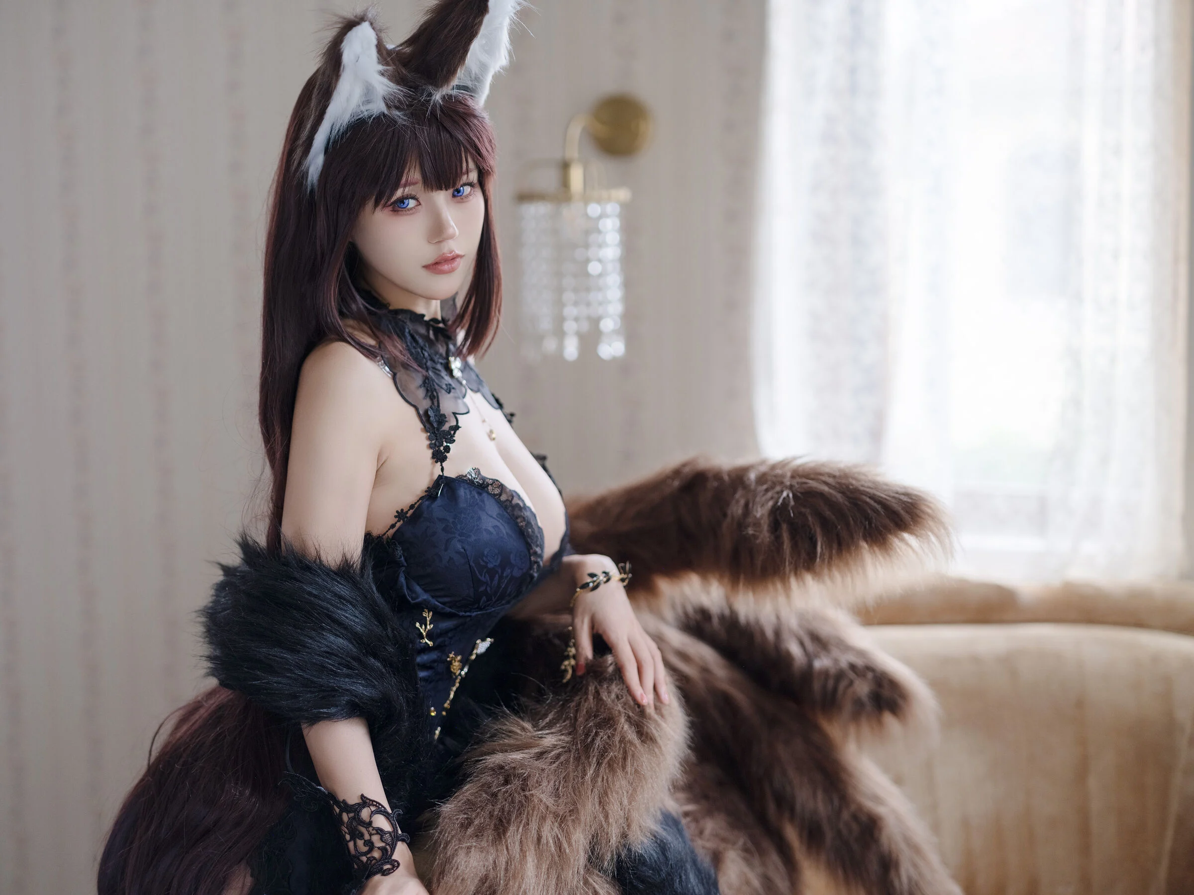 Đọc truyện hentai Tuyển tập Albums siêu phẩm Cosplay - Chap 225 - [Chiyo Ogura w] Amagi Red