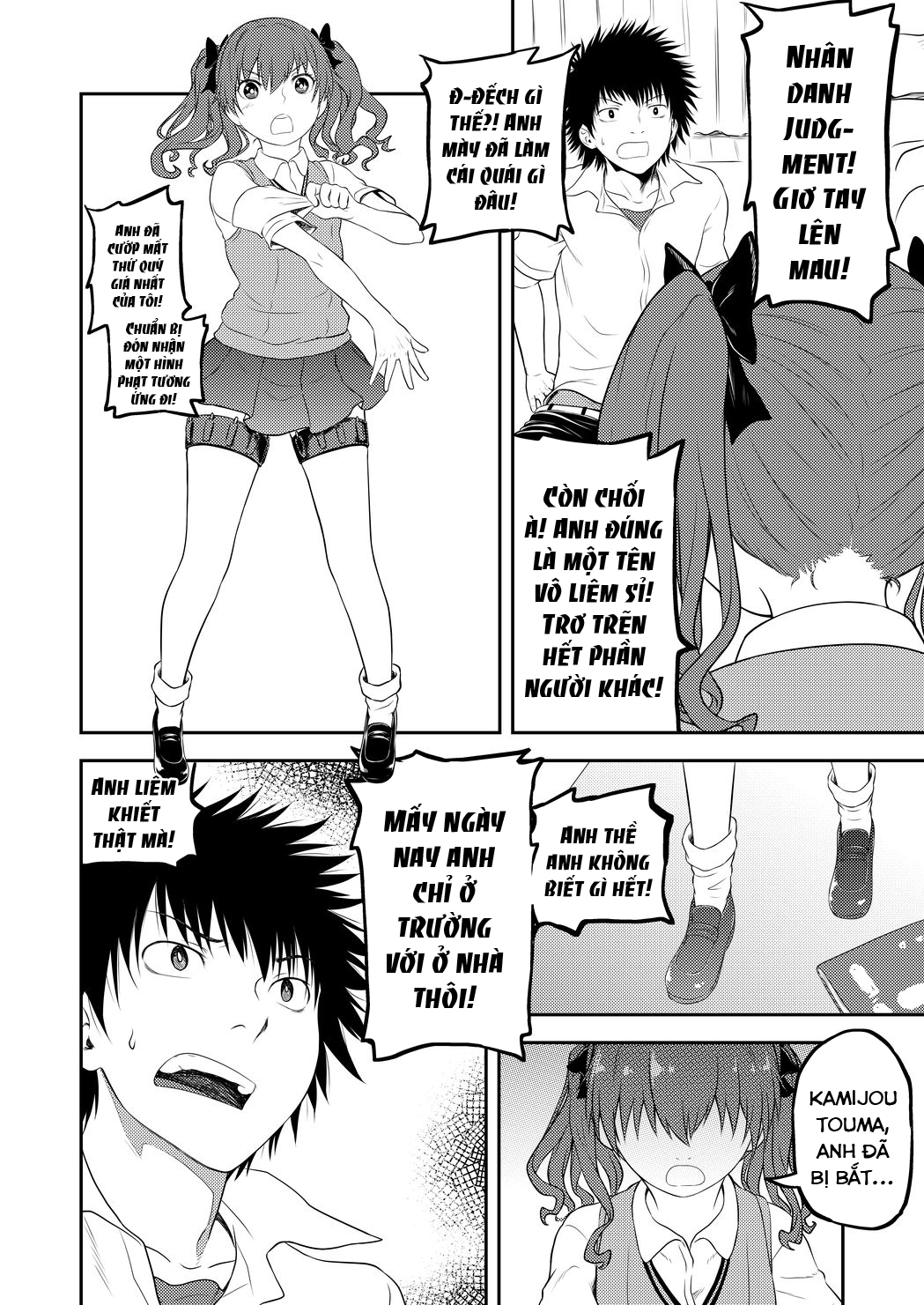 Đọc truyện hentai Black Thoughts (Toaru Kagaku no Railgun) - Oneshot