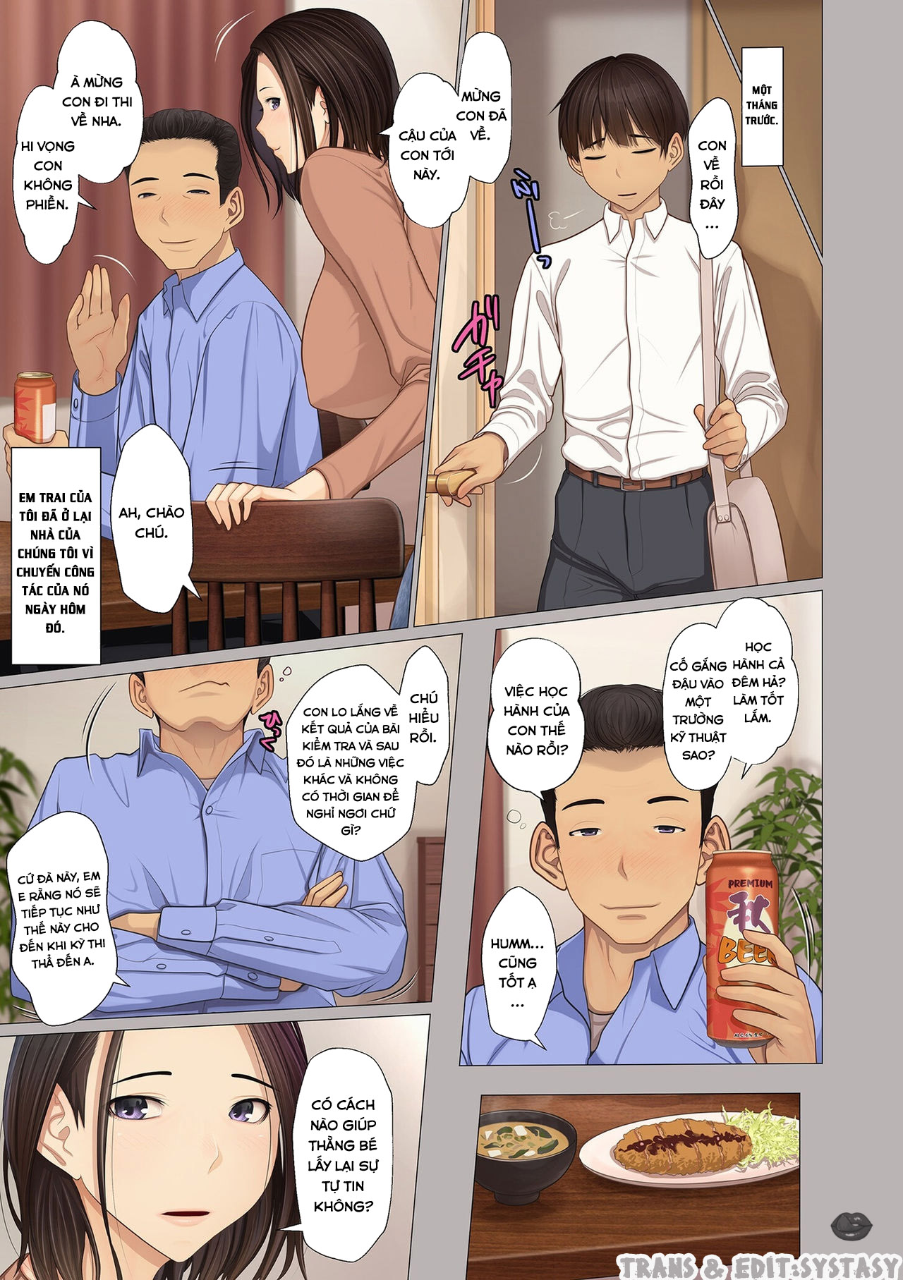 Đọc truyện hentai Exam student son and ...Charming... Mother - Oneshot