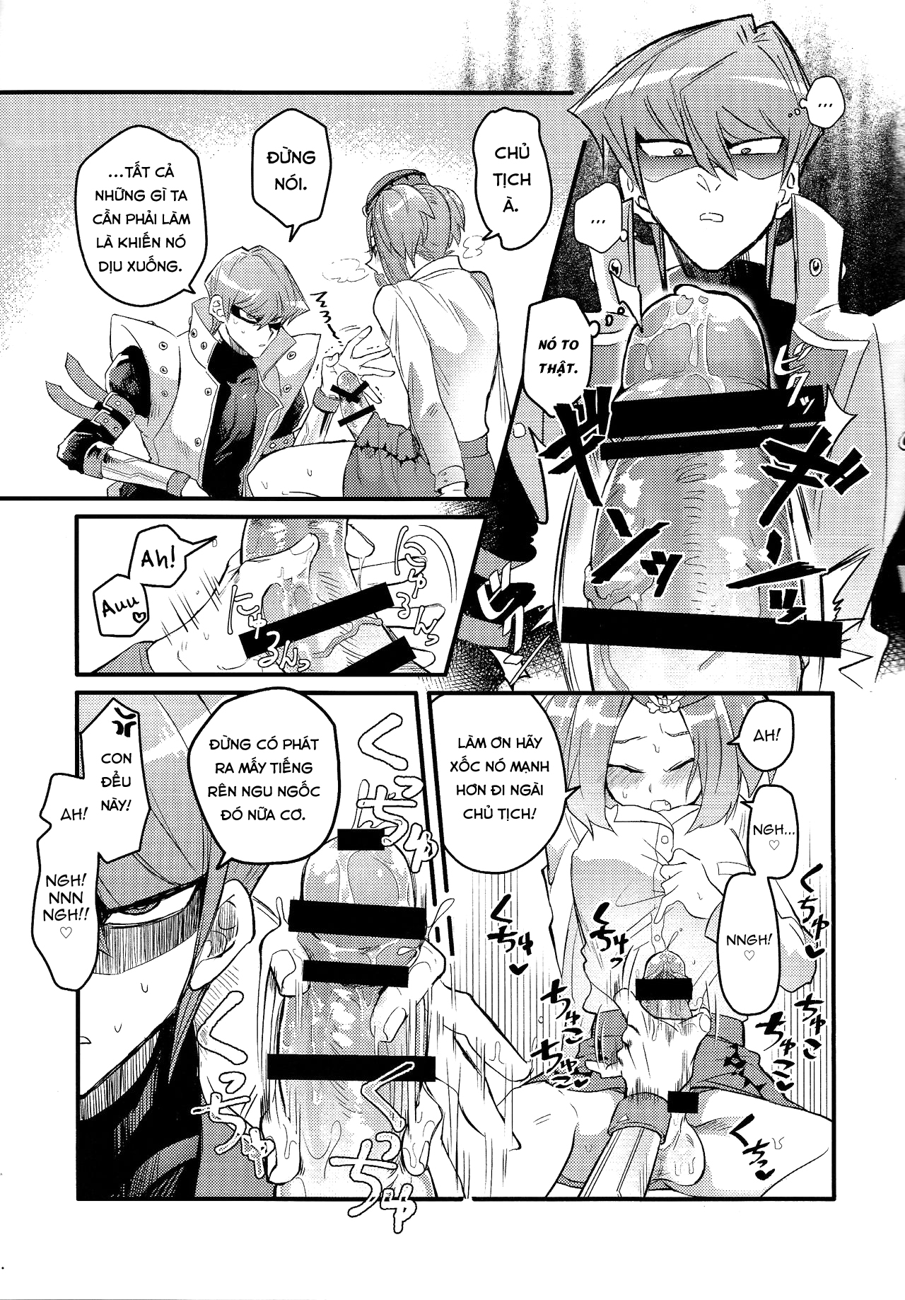 Đọc truyện hentai Shachou no Sekinin Oneshot