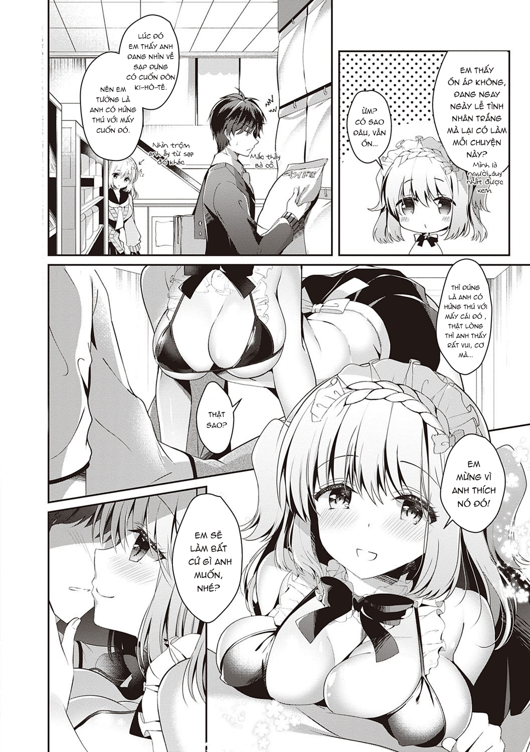 Đọc truyện hentai Osananajimi de Koibito no Kanojo to Shitai Koto Zenbu - Chap 8
