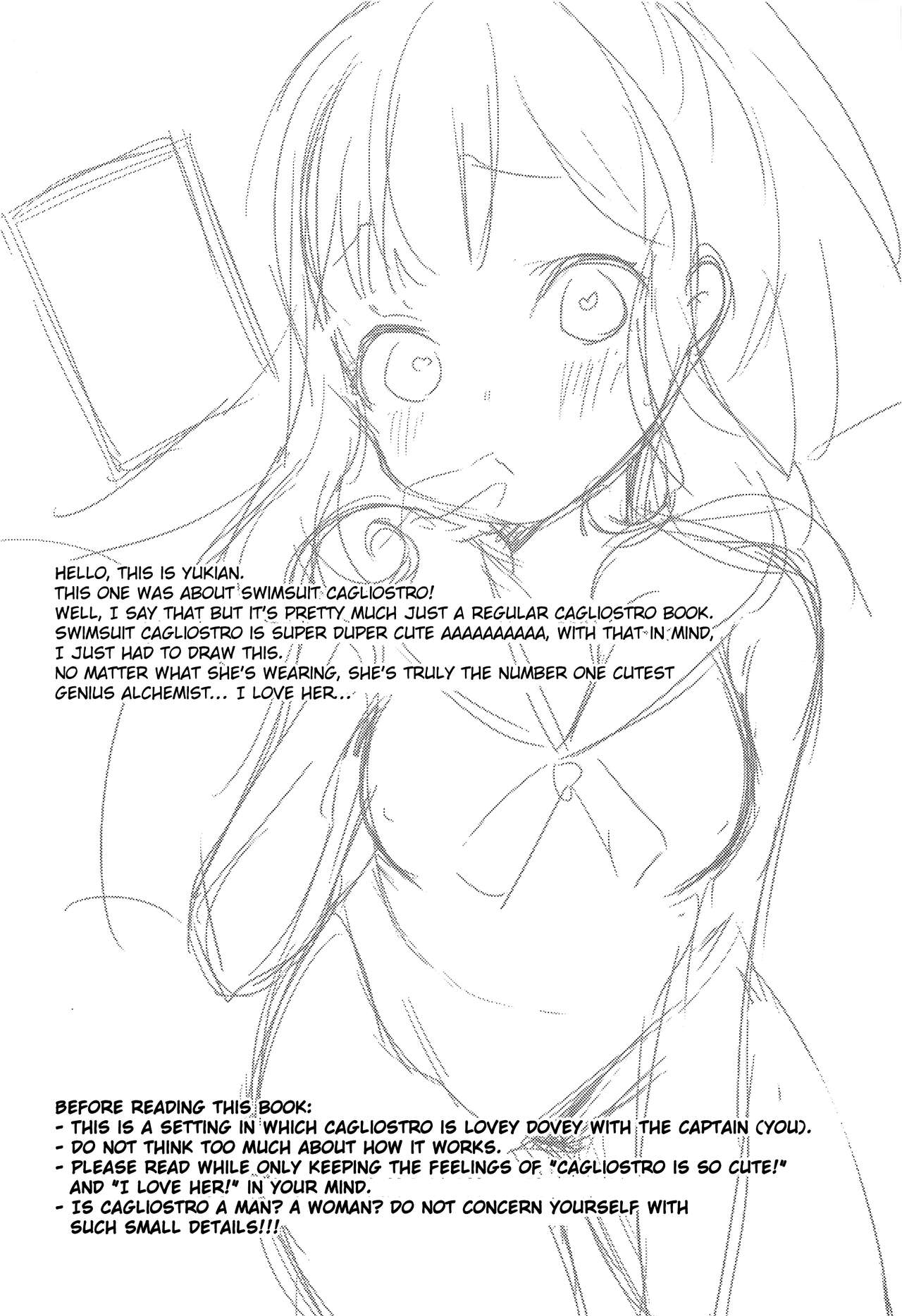 Đọc truyện hentai Quá nghiện gacha, tôi draw luôn Cagliostro ra ngoài đời thật. - NGHIỆN