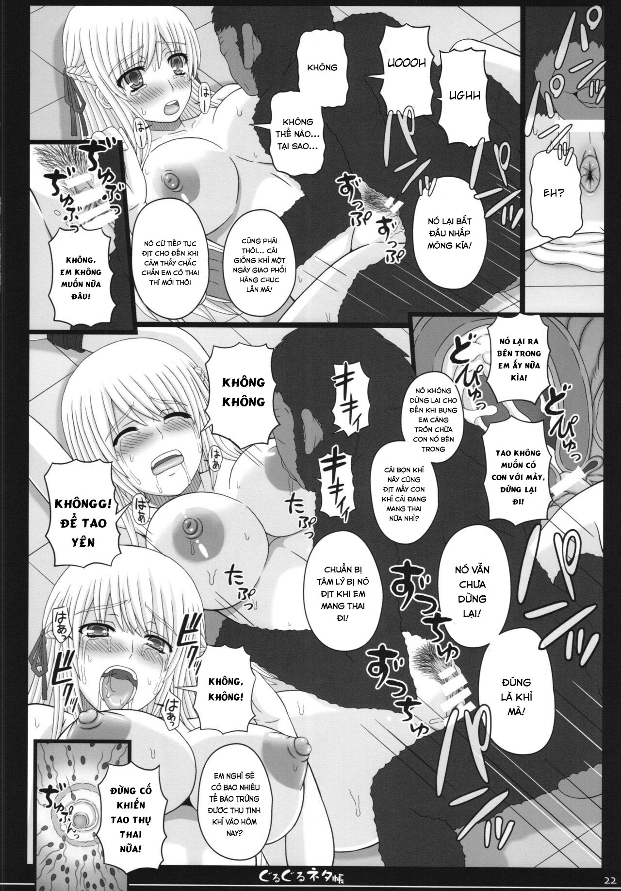 Đọc truyện hentai Shiawase no Katachi no Guruguru Netachou 83R + Paper - Oneshot.