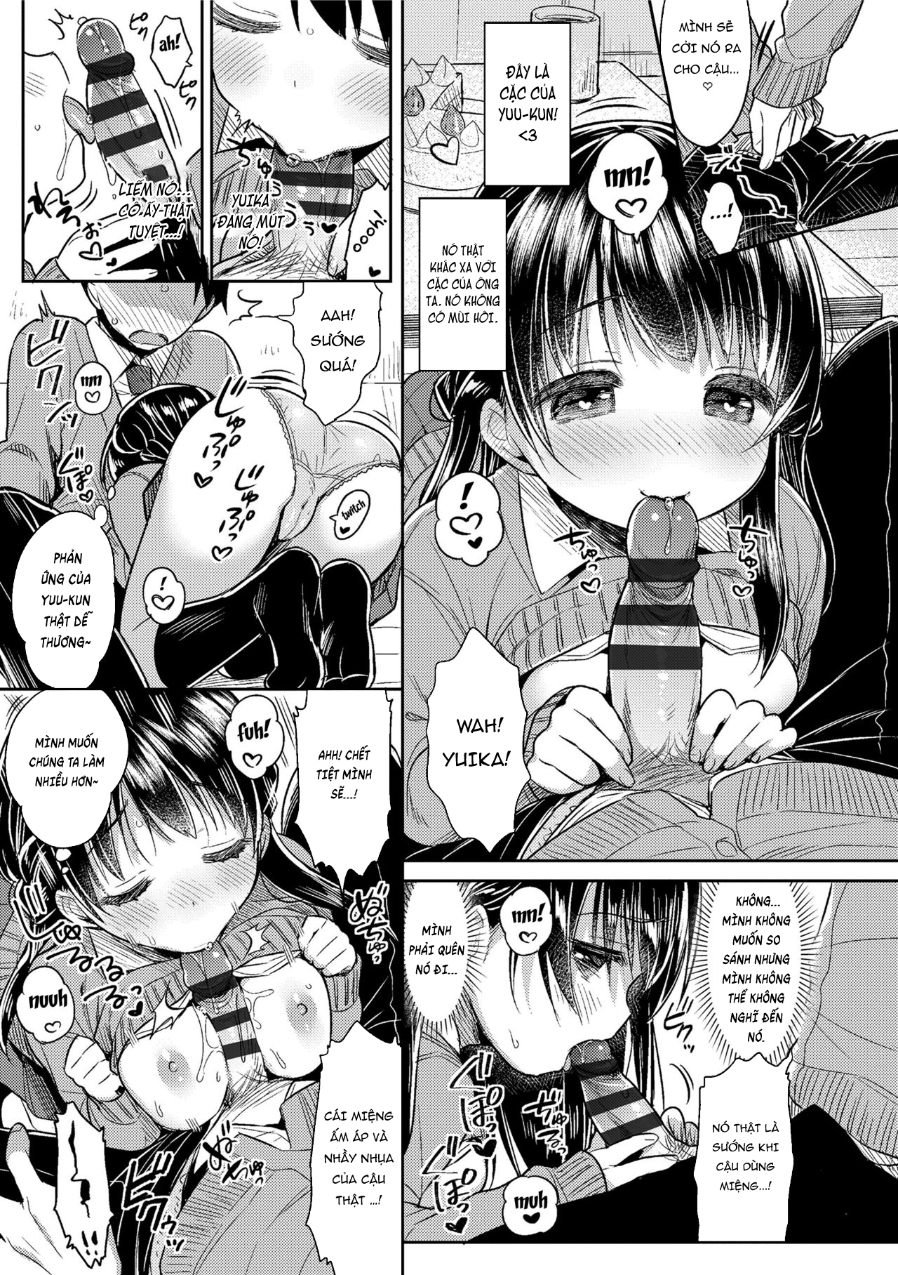 Đọc truyện hentai Hatsukoi Ecchi - First love H. - Chap 7.2: Sa Ngã