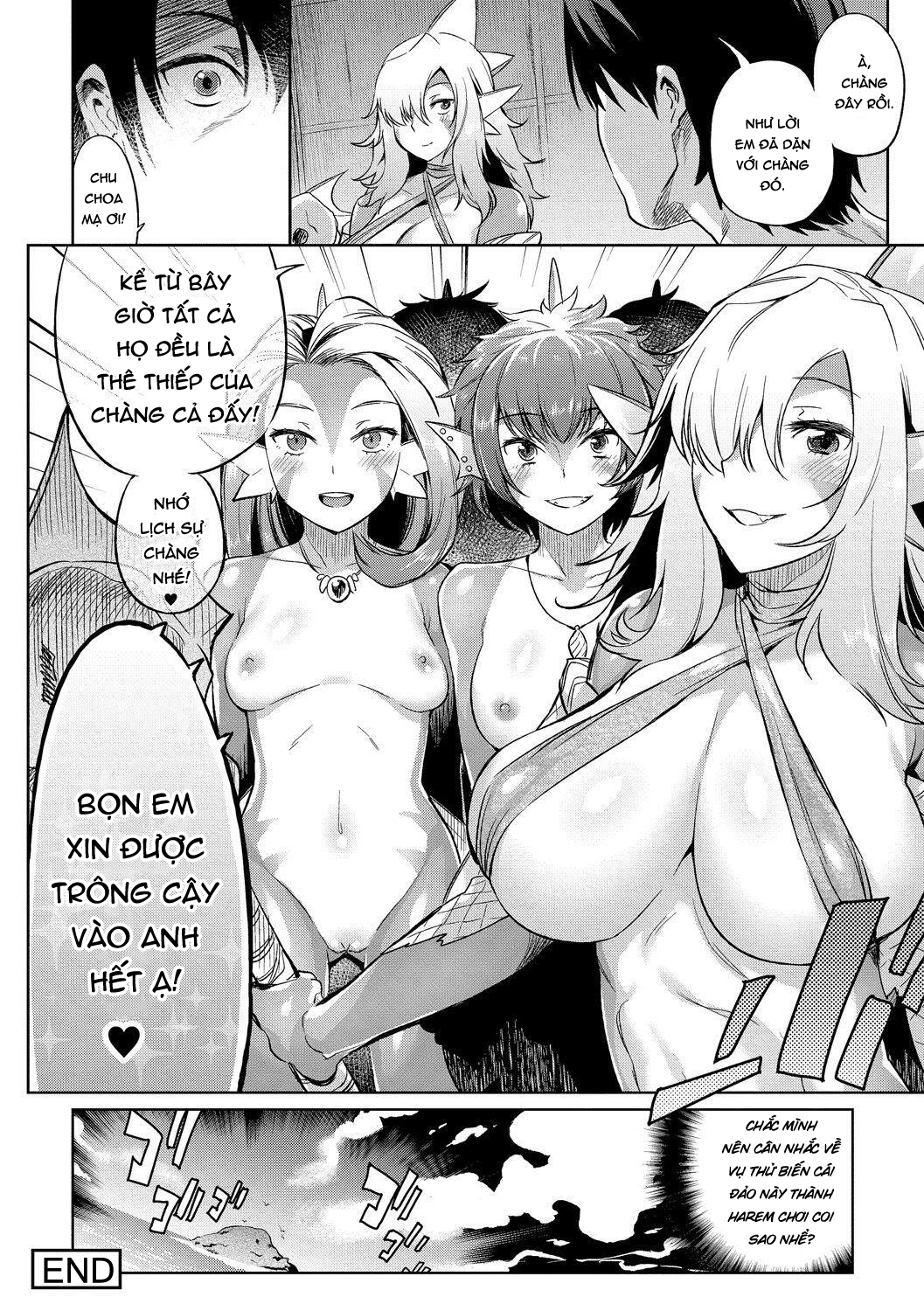 Đọc truyện hentai Gyoryuushima no Okite ~Jikyuu 1500 yen!! Gyogyou o Tetsudau Kantan na Oshigoto desu. (Dansei nomi Bashou) Kouhen~(Reup) - 1Shot