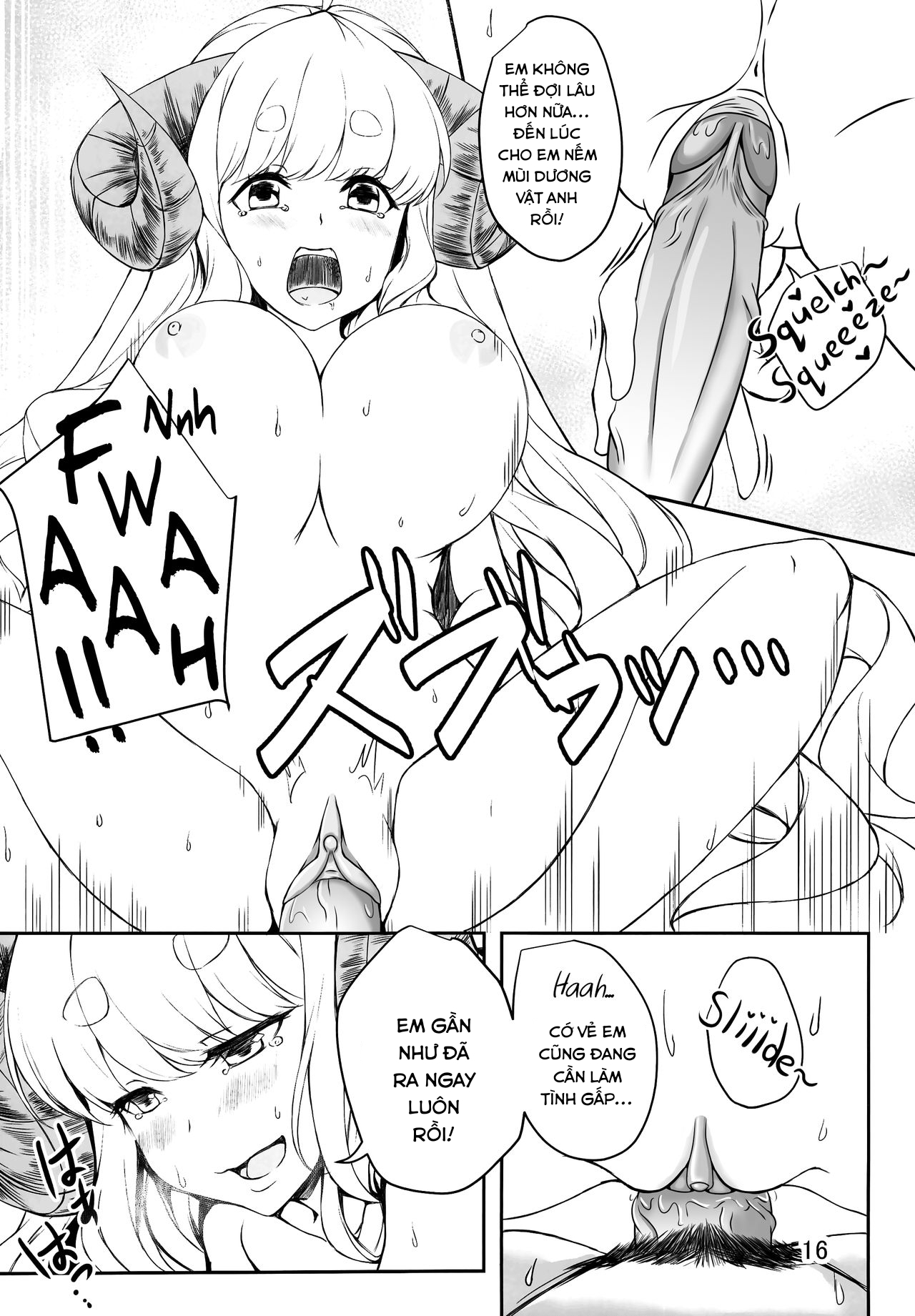 Đọc truyện hentai Kế hoạch tự ý lập gia đình của Anila!! - Oneshot