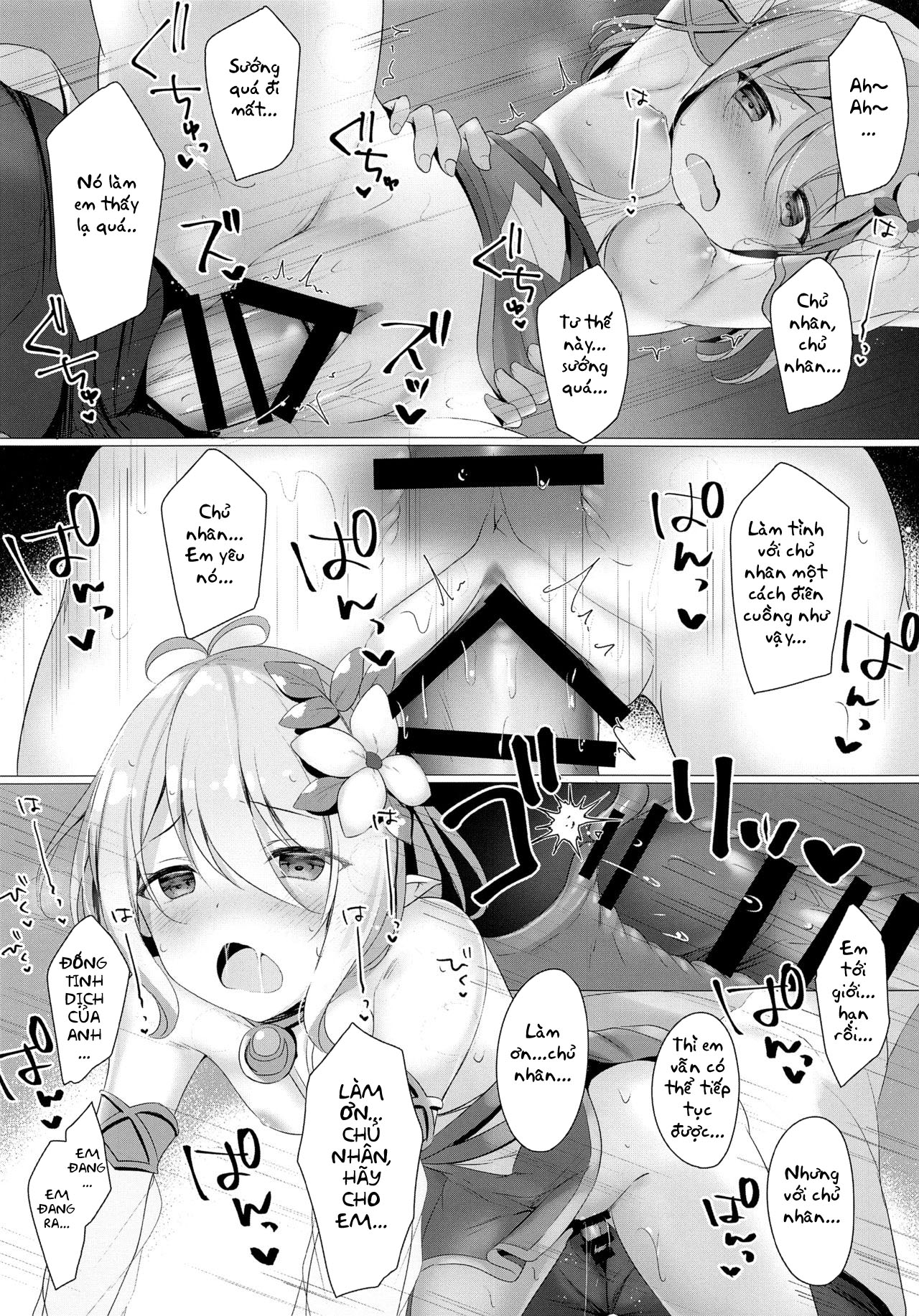 Đọc truyện hentai Kokkoro-chan Muốn Được Chơi Xếp Hình - Oneshot