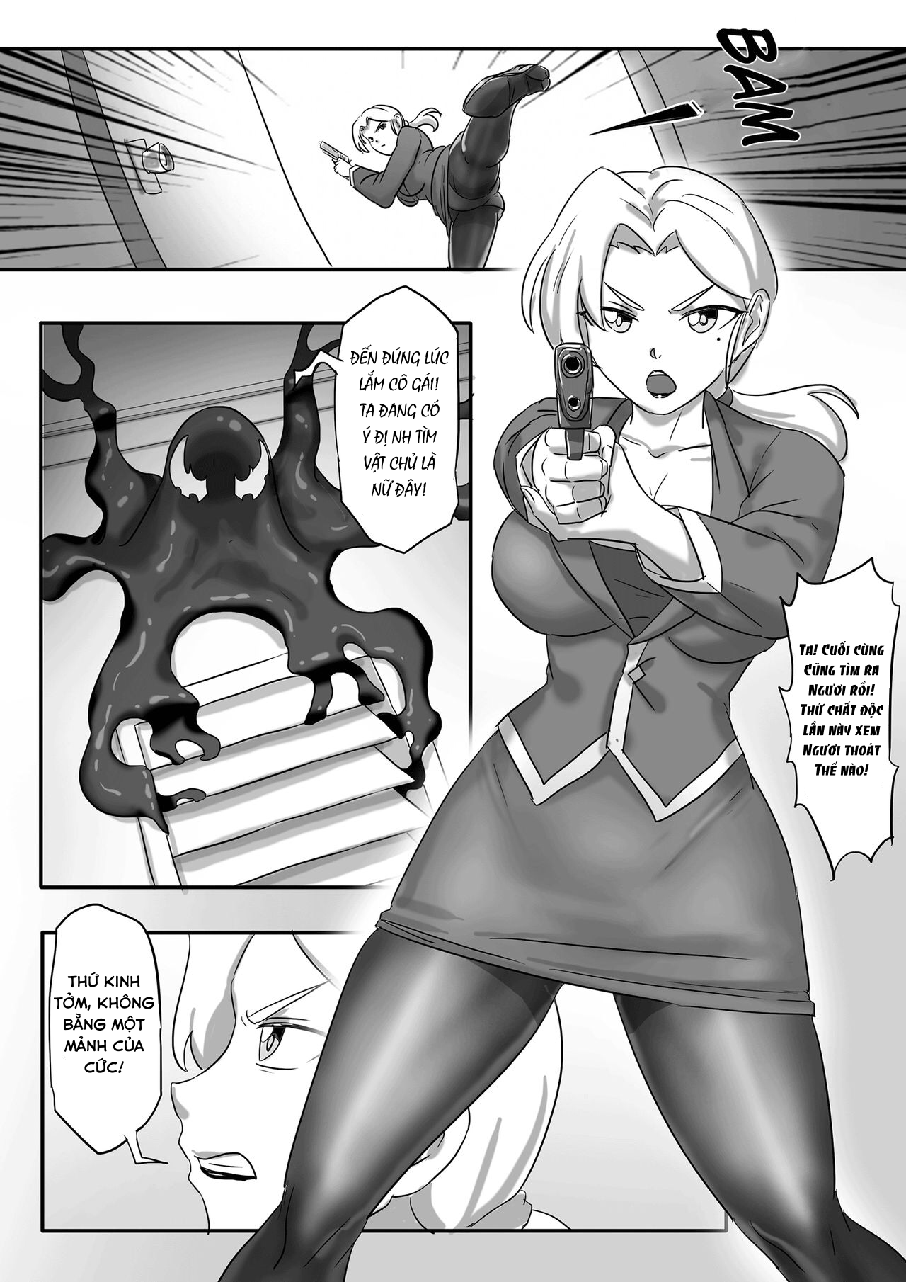 Đọc truyện hentai Nhện Đen - Oneshot