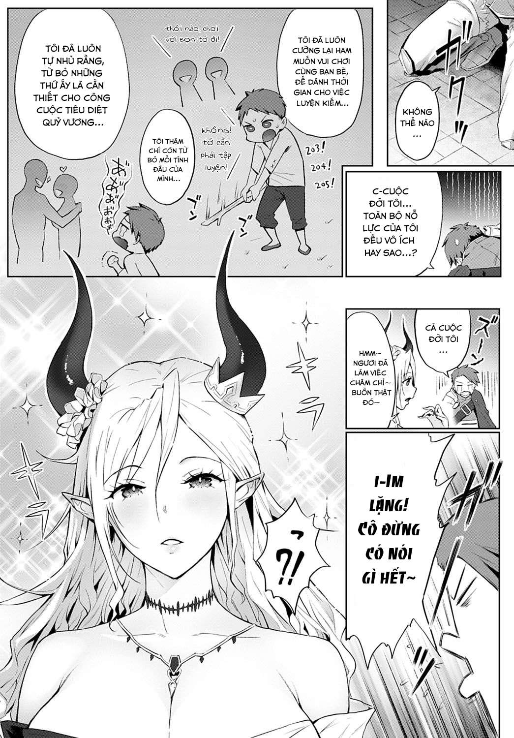 Đọc truyện hentai Omae no You na Maou ga Iru ka!! - Oneshot