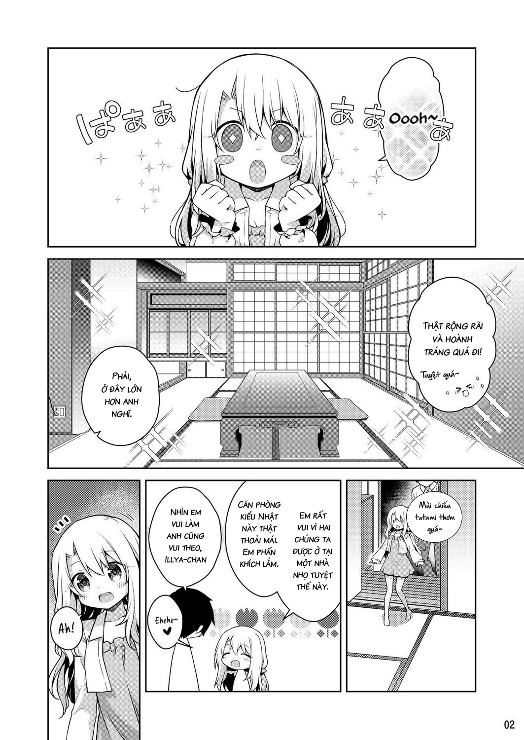 Đọc truyện hentai Entering The Hot Spring With Illya - Oneshot