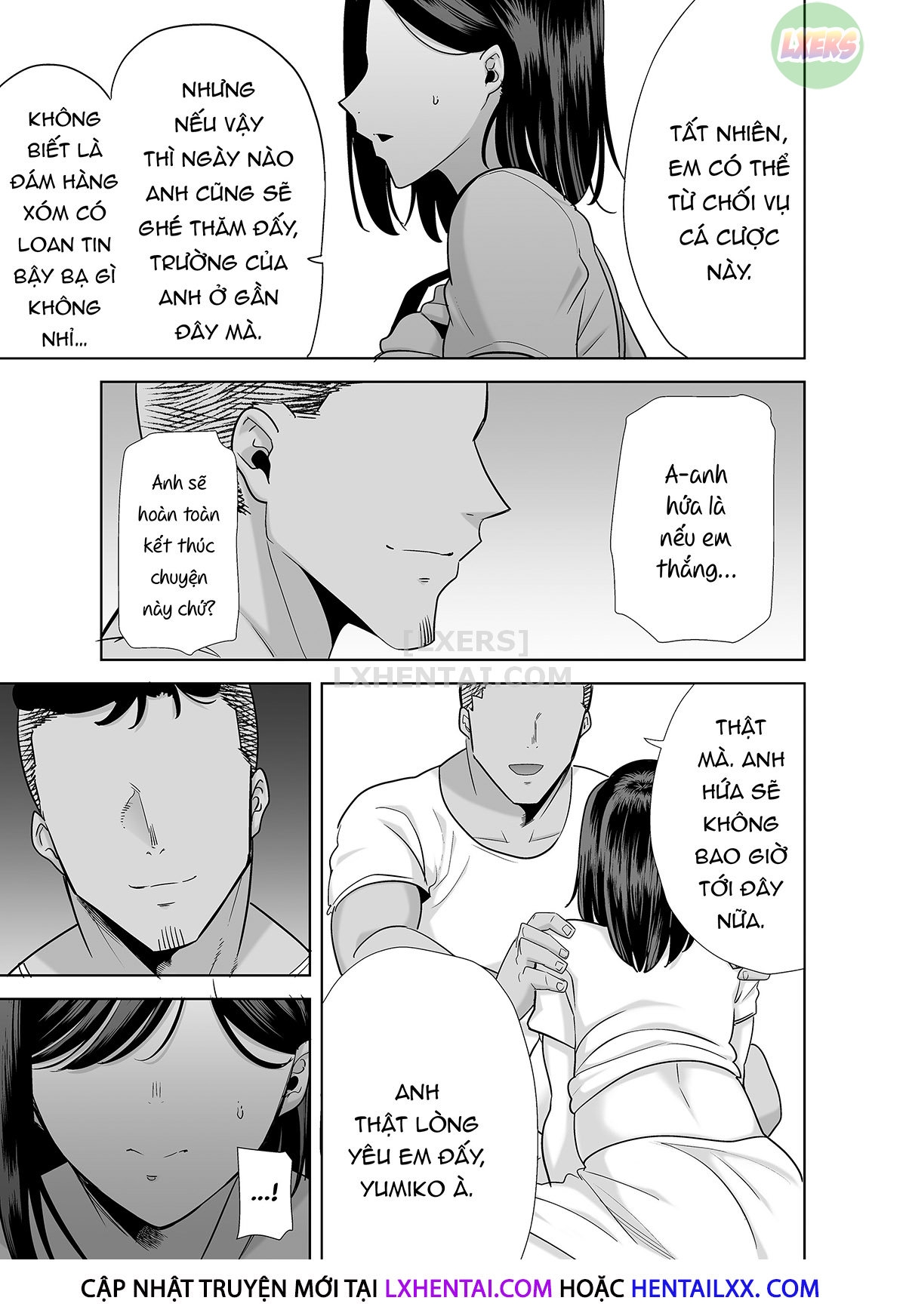 Đọc truyện hentai Natsuzuma ~Natsu, Ryokan, Nanpa Otoko-Tachi Ni Ochita Tsuma~ Chap 4 Không che