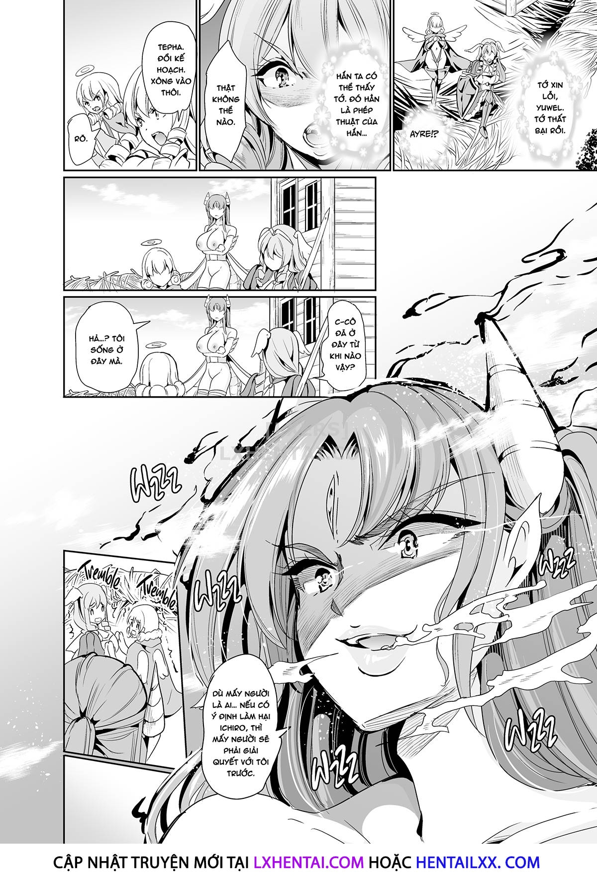 Đọc truyện hentai My Harem in Another World Collection - Chap 9 - Defeated by Dick, Fucking for Justice