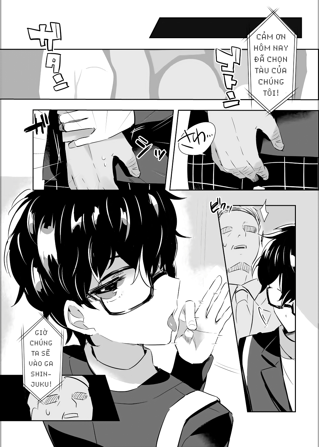 Đọc truyện hentai Kaitou-dan Leader no Himitsu no Namahousou (Persona 5) - Oneshot