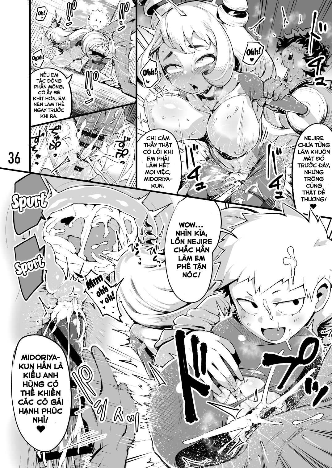 Đọc truyện hentai Boku to Nottori Villain Nakademia - Chương 3