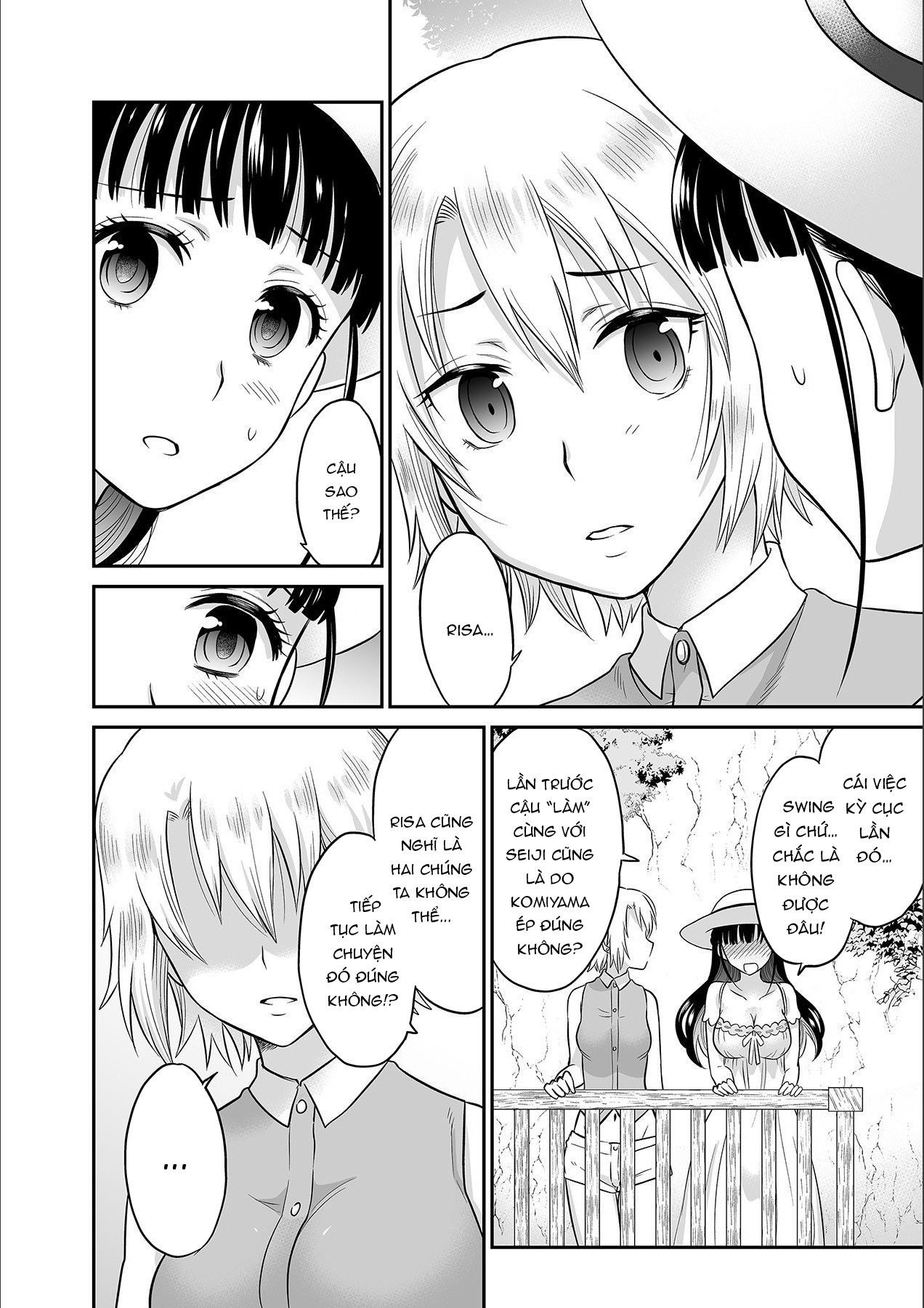 Đọc truyện hentai Anh ta không thể làm em thỏa mãn vậy thì anh có làm được không? - Chap 4