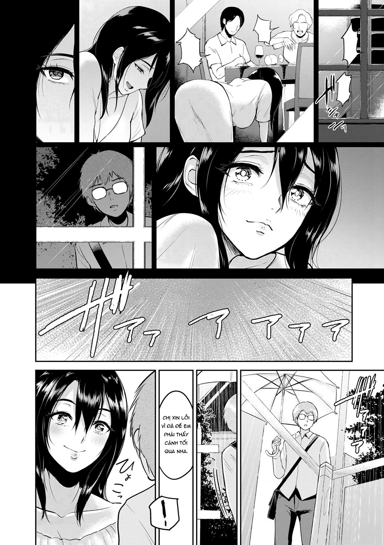 Đọc truyện hentai Miwa-san no Nakaniwa de Oneshot