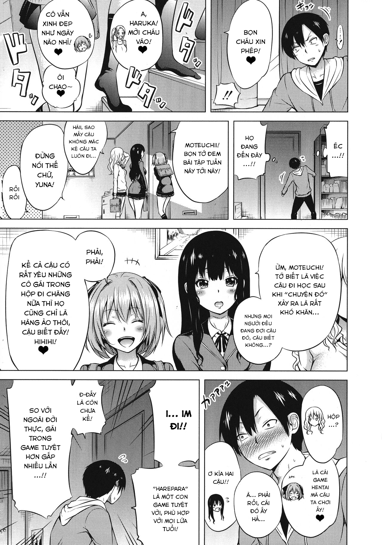 Đọc truyện hentai Isekai Harem Paradise - (Jou) Chap 1