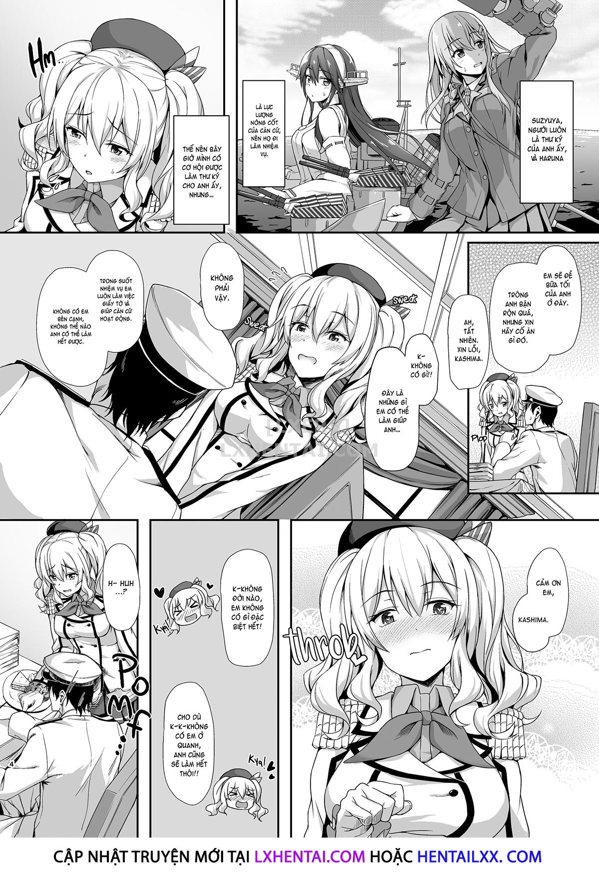 Đọc truyện hentai Amaama Kashima - Oneshot