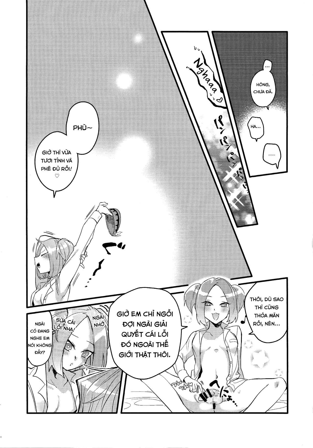 Đọc truyện hentai Shachou no Sekinin Oneshot