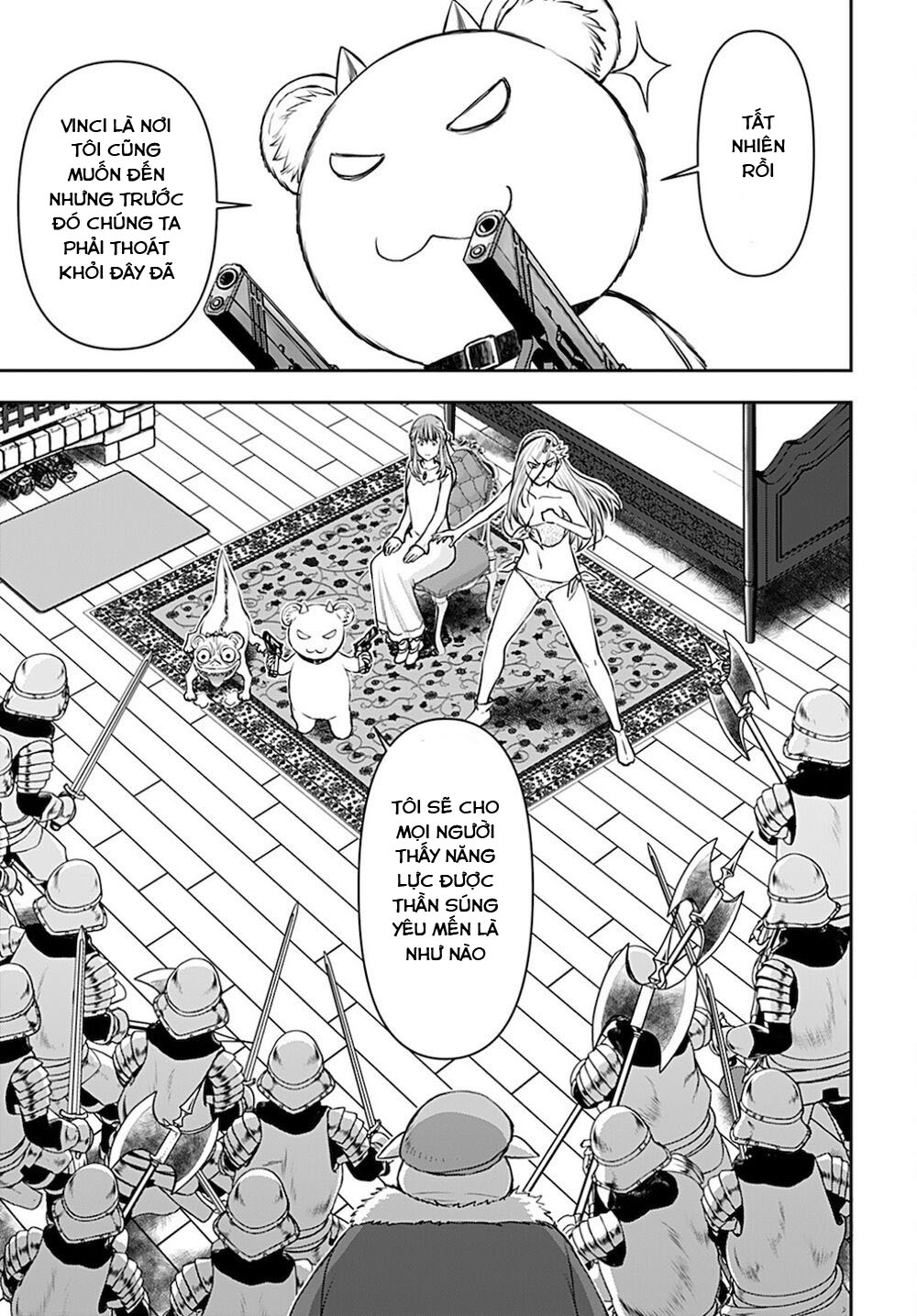 Đọc truyện hentai Xạ thủ mềm mại của Nữ chiến binh Chap 17