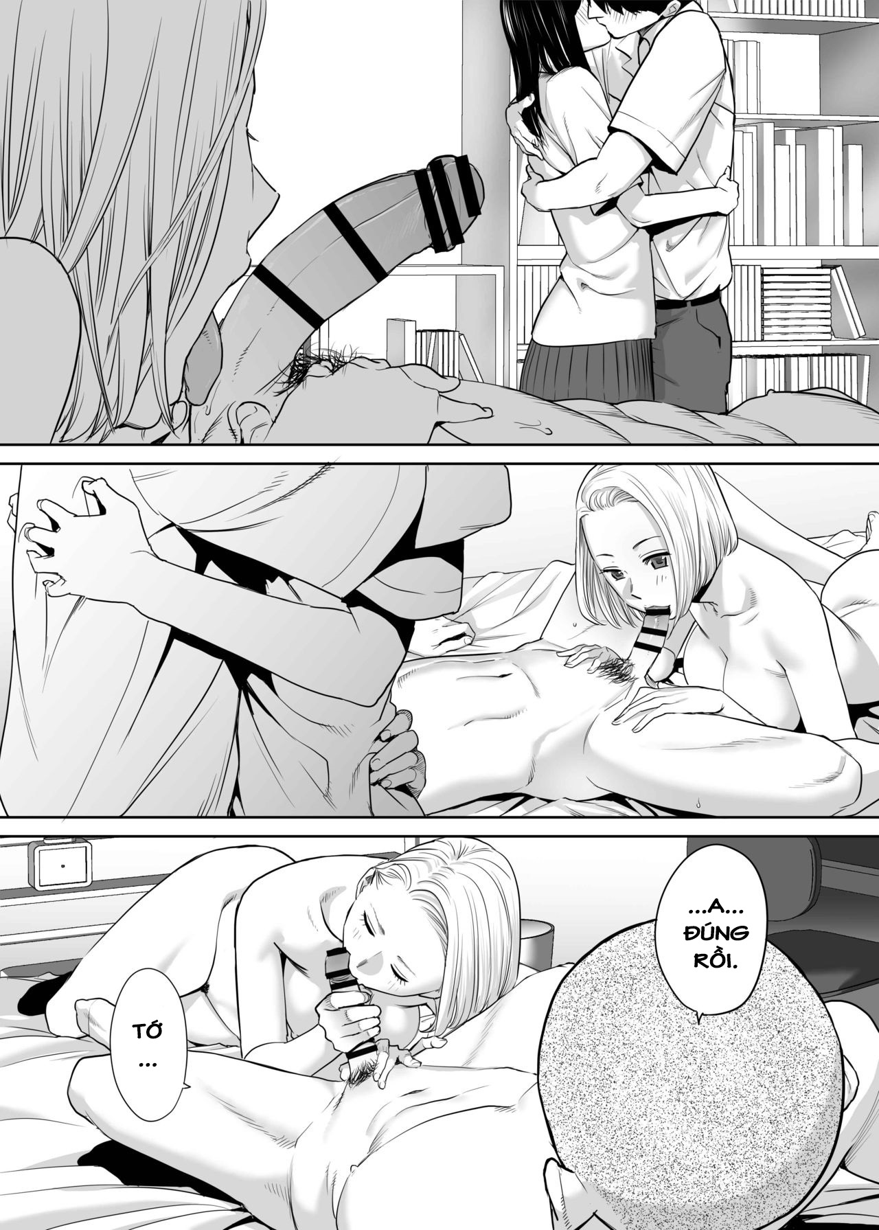 Đọc truyện hentai Karami Zakari Vol 2.1: Học nhóm