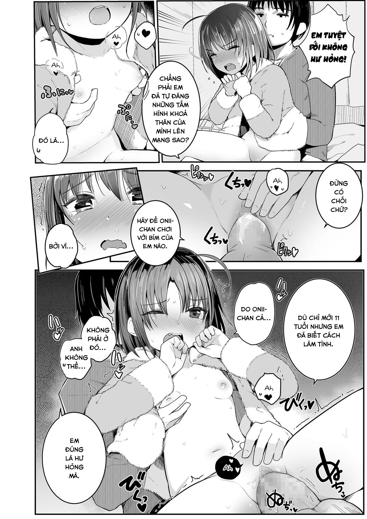Đọc truyện hentai Bí mật của cô em gái nhỏ - Oneshot