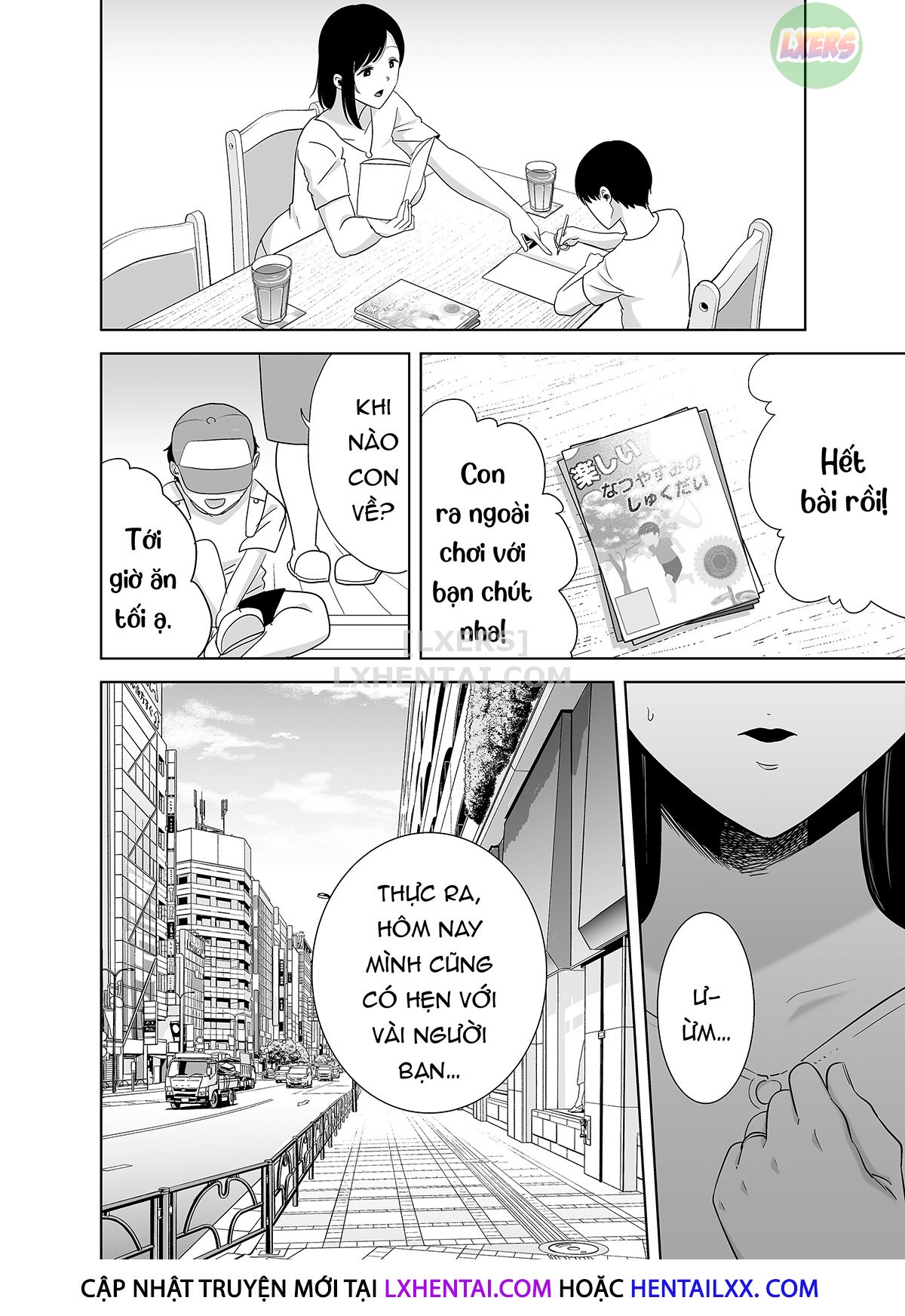 Đọc truyện hentai Natsuzuma ~Natsu, Ryokan, Nanpa Otoko-Tachi Ni Ochita Tsuma~ - Chap 3 - Không che