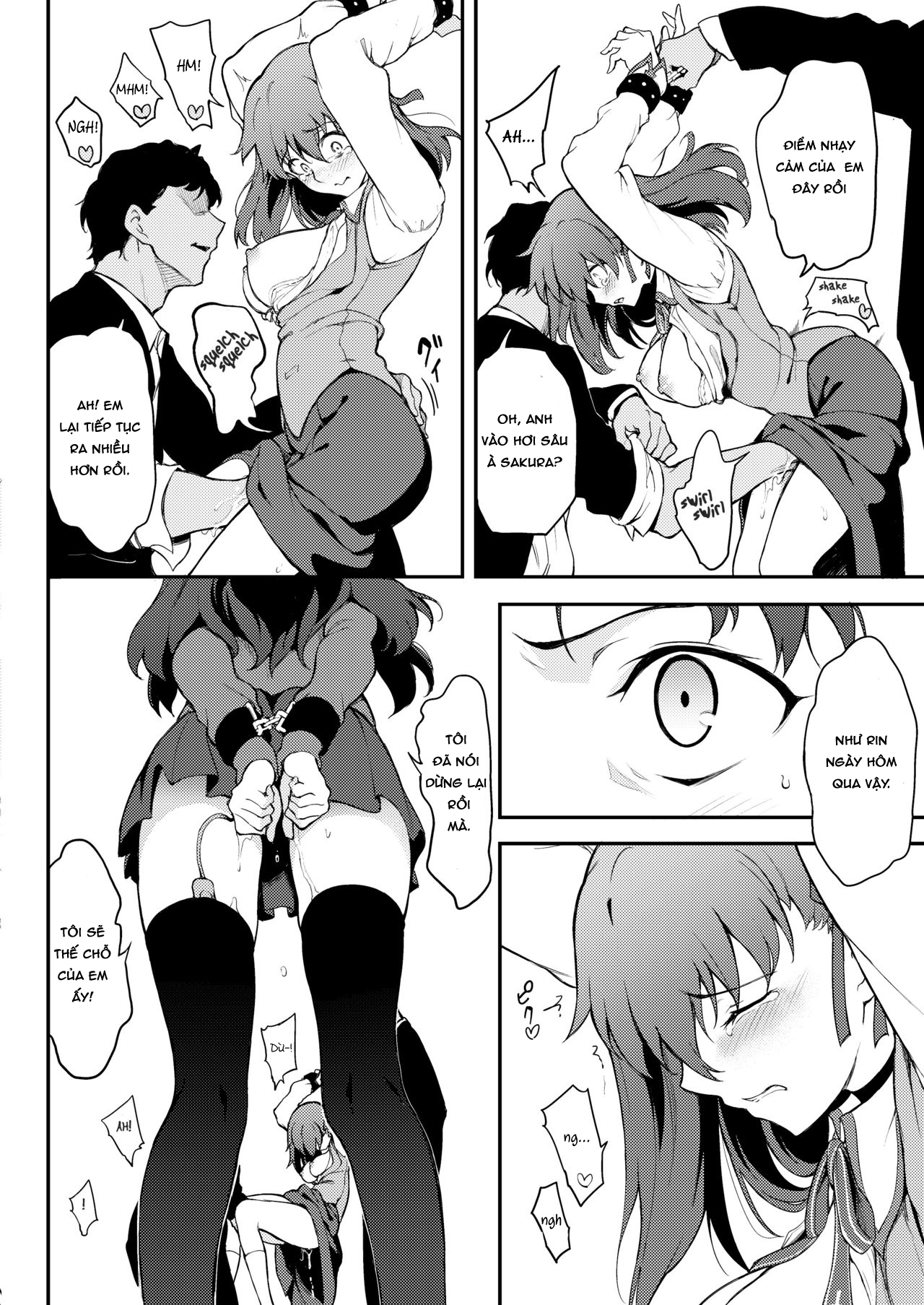 Đọc truyện hentai Chị em nhà Tohsaka sa ngã - Bản không che