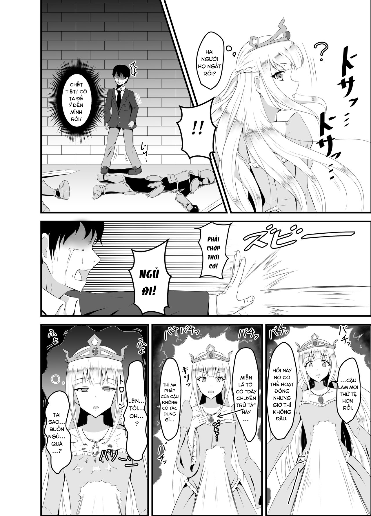 Đọc truyện hentai Chuyển sinh với ma thuật ru ngủ, tôi dùng để chơi gái. - Oneshot