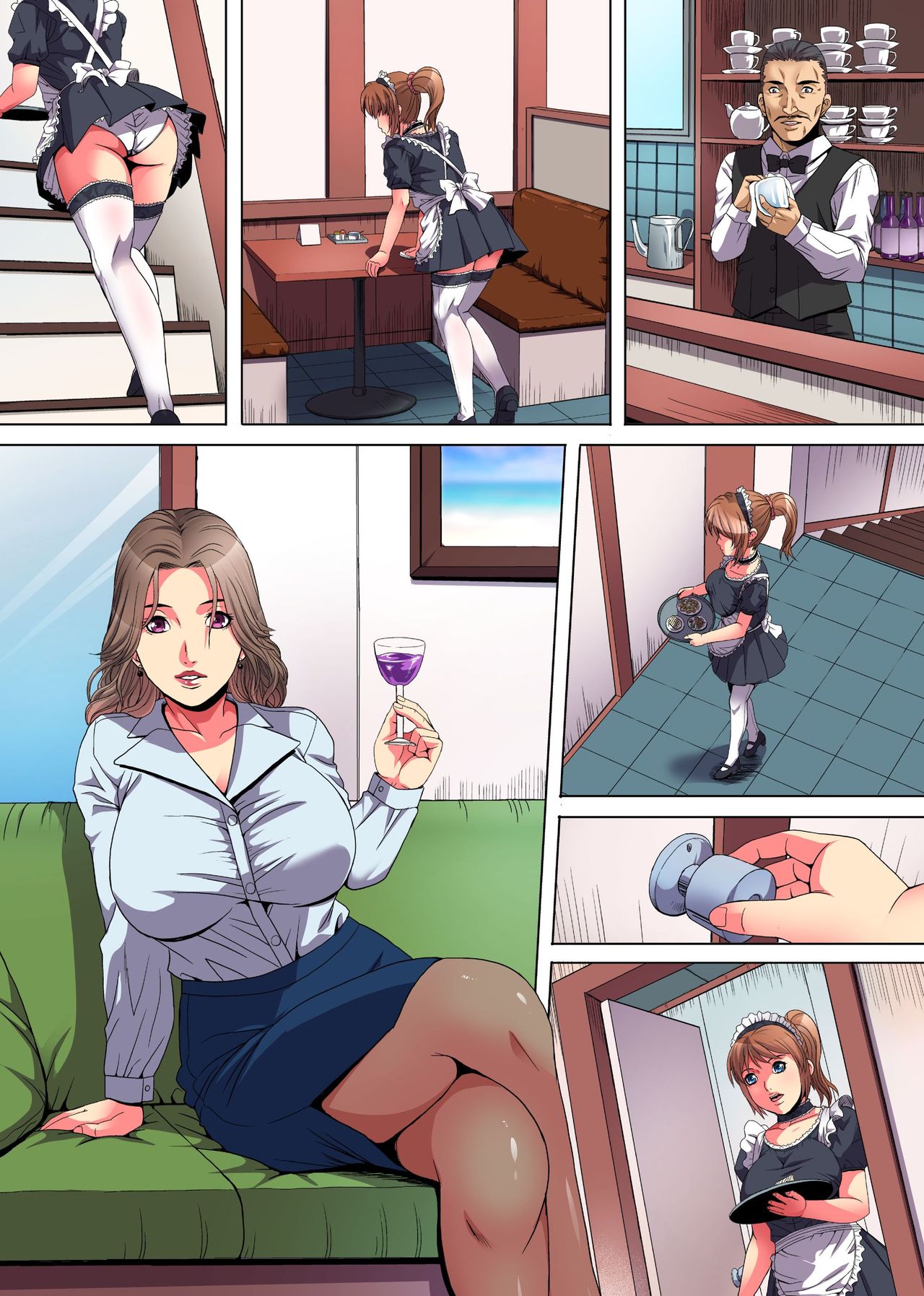 Đọc truyện hentai Mama ni wa Ienai Himitsu no Arbeit - Chap 1