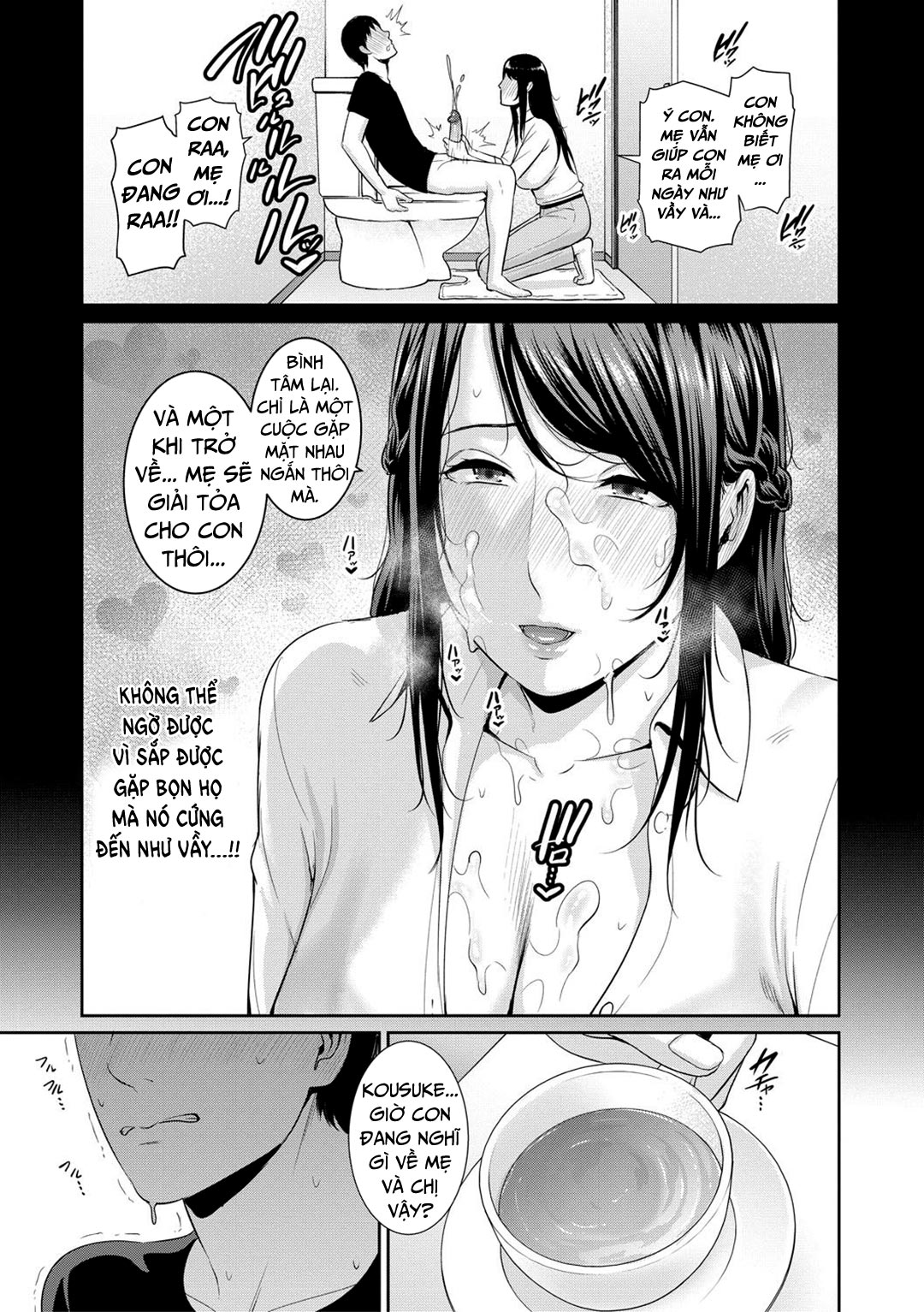 Đọc truyện hentai Ba người mẹ cuồng dâm - Chap 6
