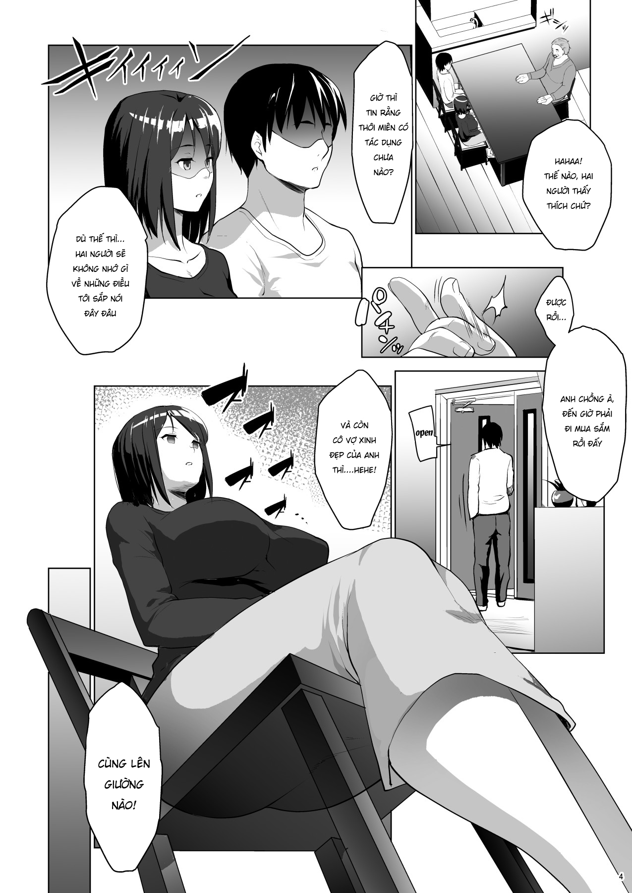 Đọc truyện hentai Thôi miên và làm vợ thằng hàng xóm mang thai - Oneshot