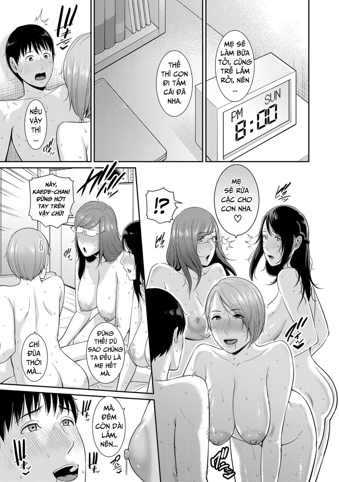 Đọc truyện hentai Ba người mẹ cuồng dâm - Chap 8 - END