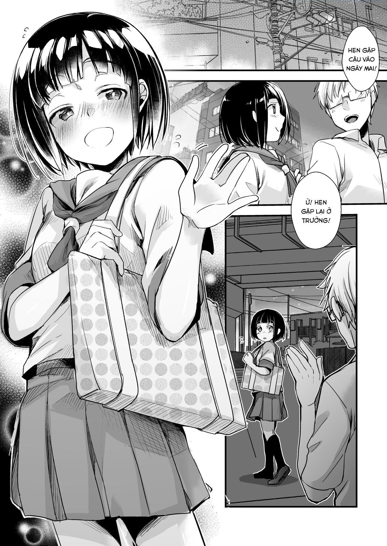 Đọc truyện hentai Một cô gái cảm thấy tốt khi đi học cùng một trường luyện thi - Chap 1