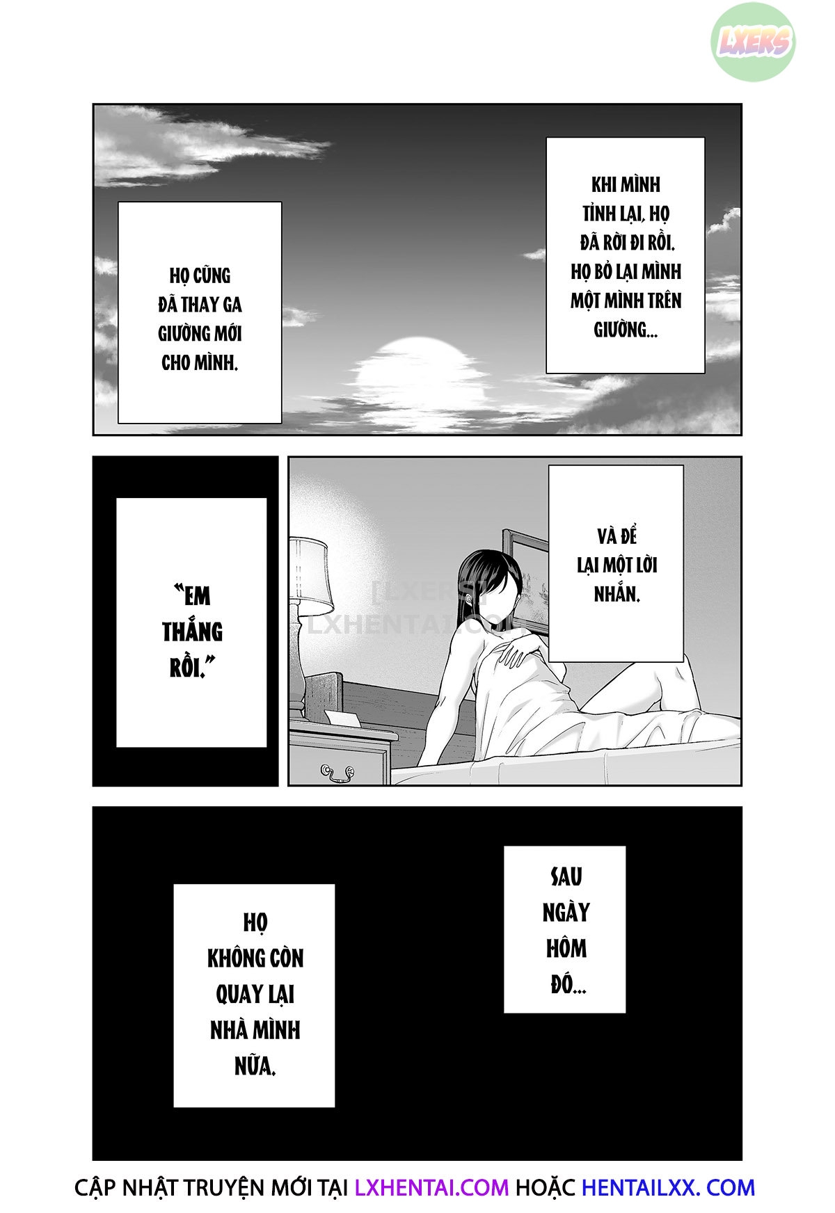 Đọc truyện hentai Natsuzuma ~Natsu, Ryokan, Nanpa Otoko-Tachi Ni Ochita Tsuma~ Chap 4 Không che