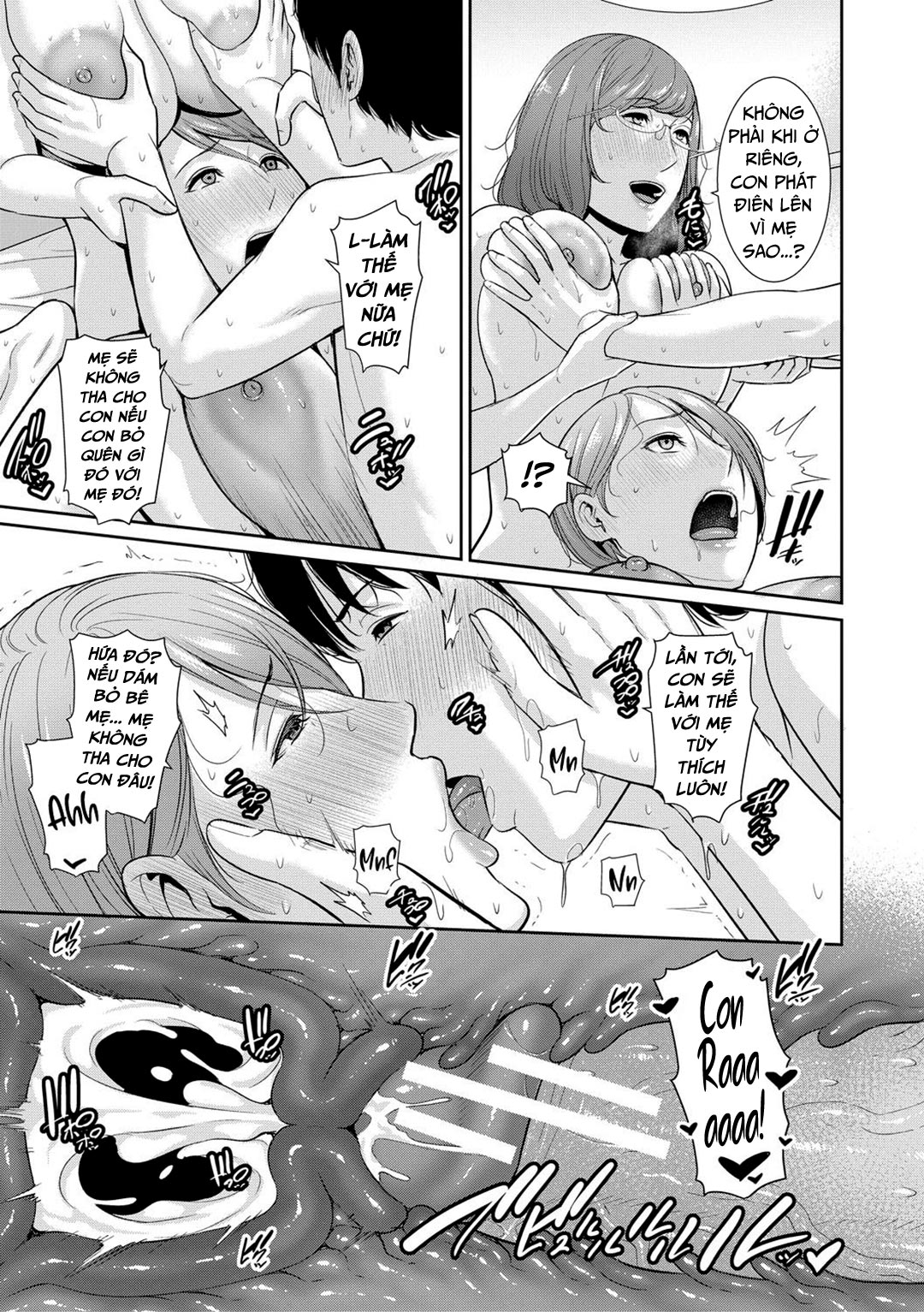 Đọc truyện hentai Ba người mẹ cuồng dâm - Chap 8 - END