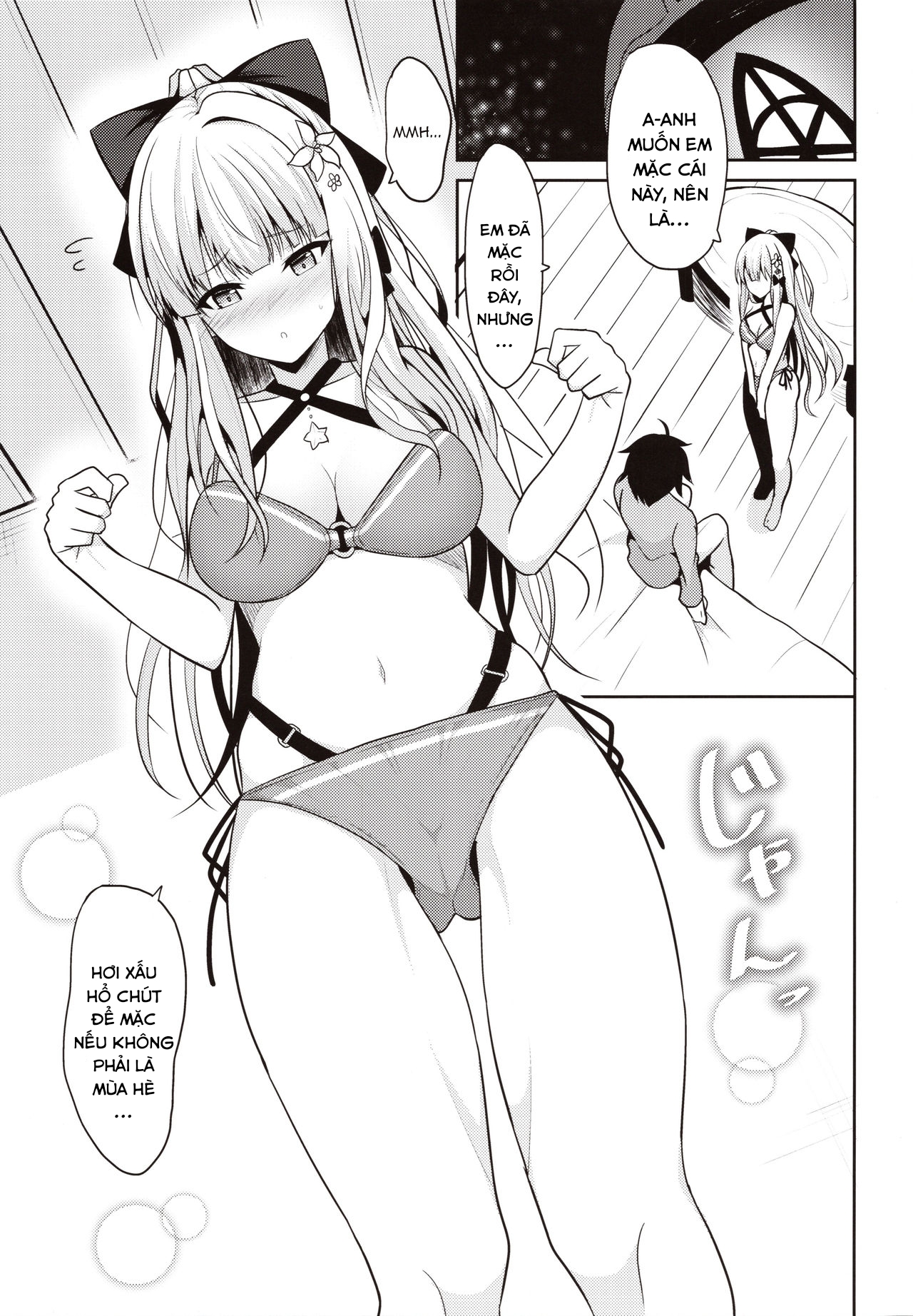 Đọc truyện hentai Saren no Yoshi Yoshi Nadenade Iiko (Princess Connect! Re:Dive) - Oneshot